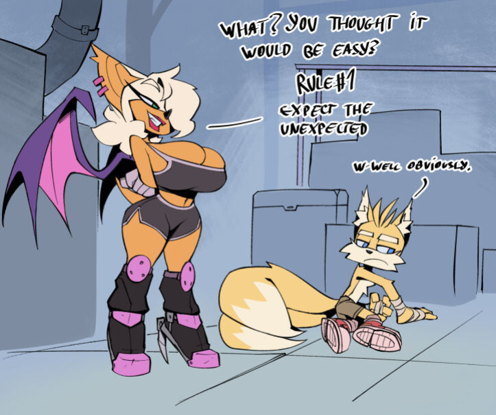 [BigDad] Let Them Fight [Flat Colors] (Sonic the Hedgehog)