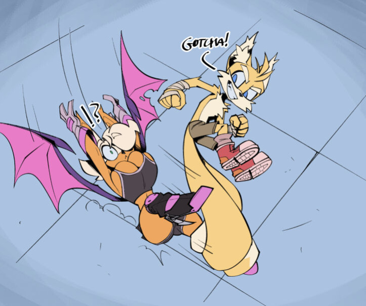 [BigDad] Let Them Fight [Flat Colors] (Sonic the Hedgehog)