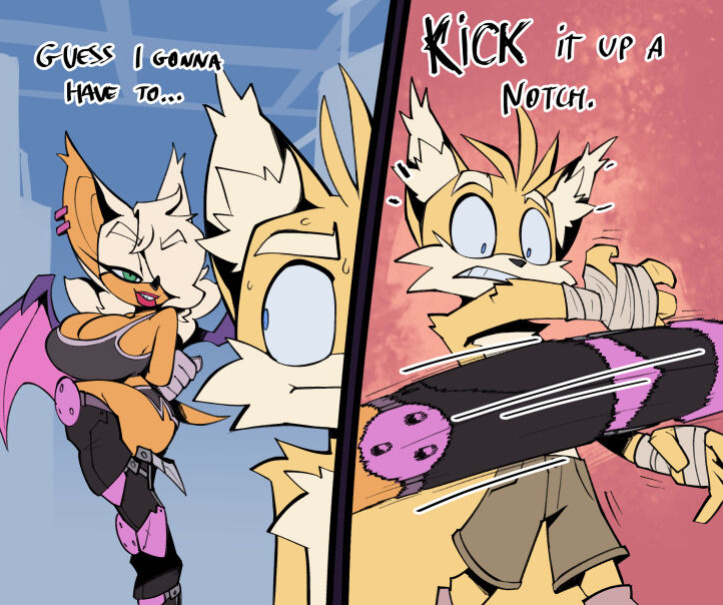 [BigDad] Let Them Fight [Flat Colors] (Sonic the Hedgehog)