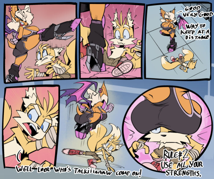 [BigDad] Let Them Fight [Flat Colors] (Sonic the Hedgehog)