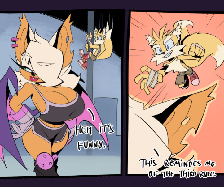 [BigDad] Let Them Fight [Flat Colors] (Sonic the Hedgehog)