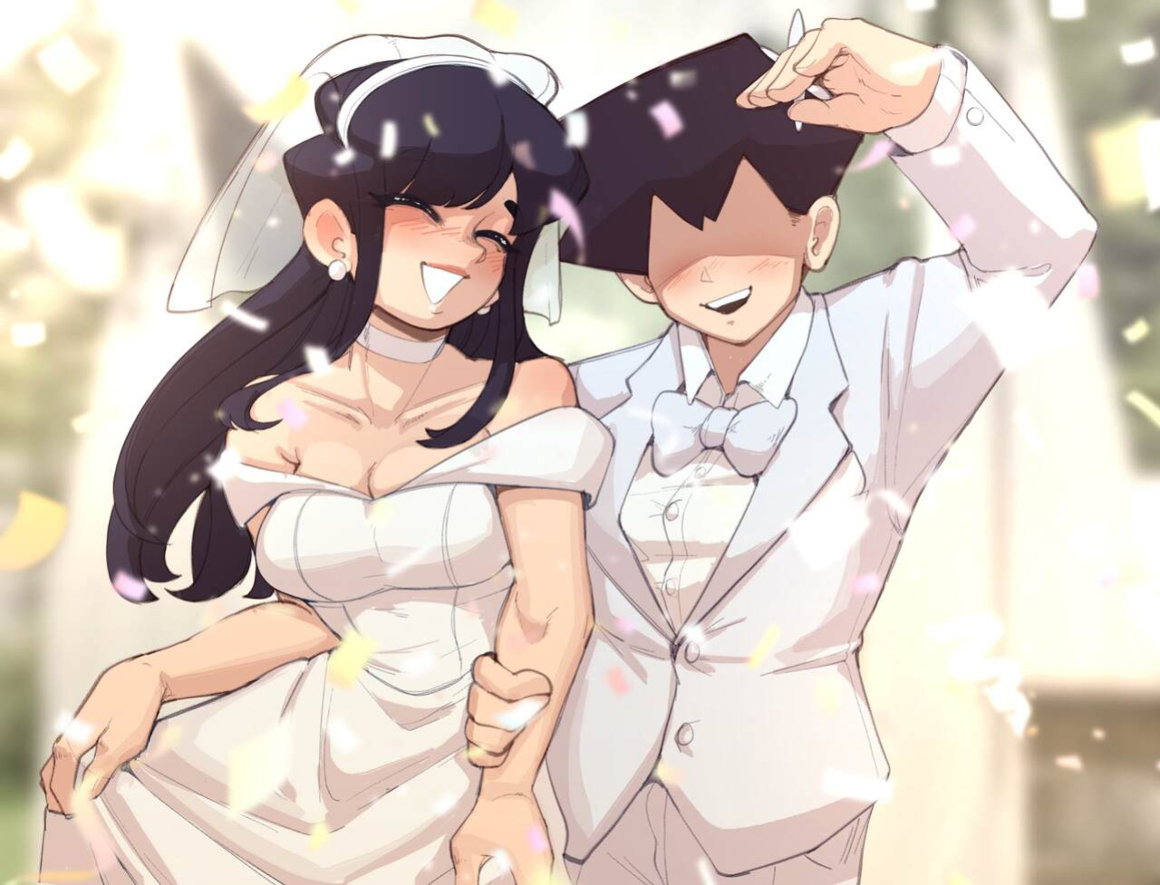 [NudieDoodles] Komi-San can't fornicate