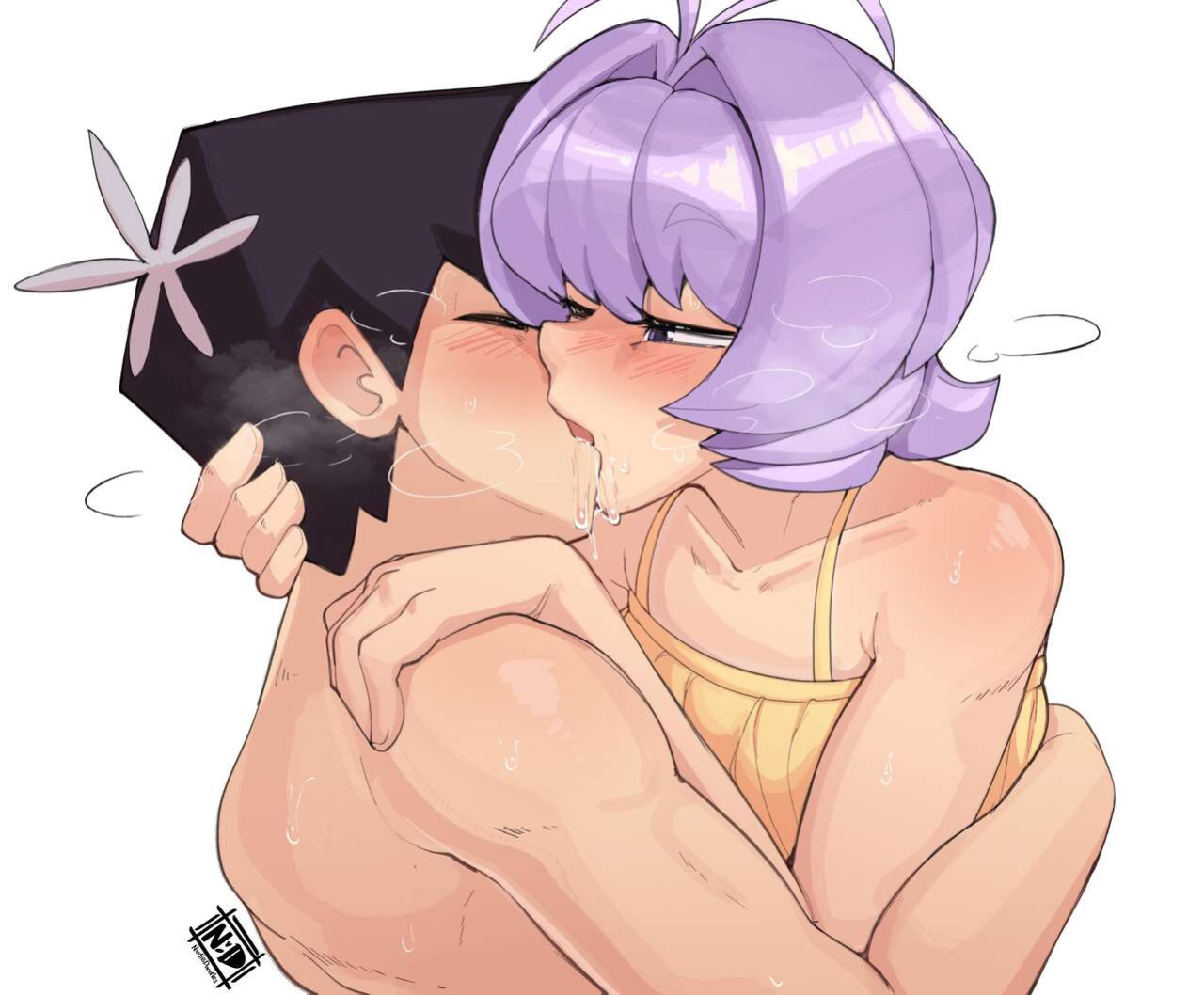 [NudieDoodles] Komi-San can't fornicate