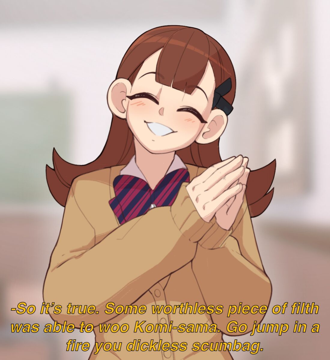 [NudieDoodles] Komi-San can't fornicate