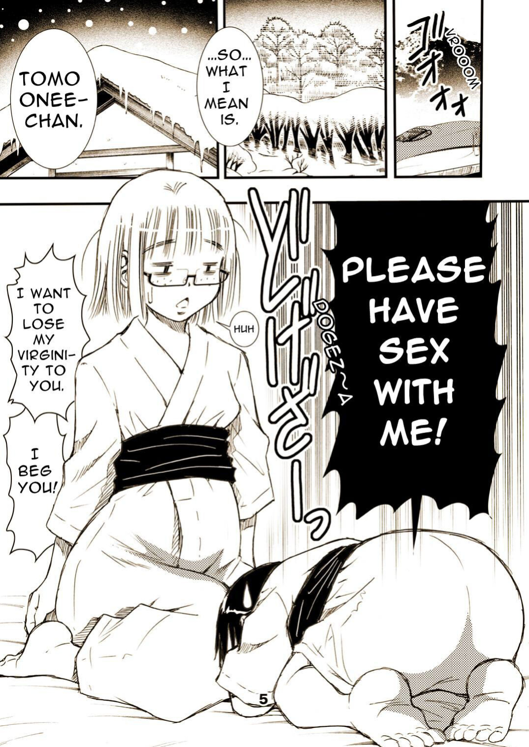 [Matsuyama Seiji (Matsuyama Seiji)] Yarashite Kureru Jimi-gao Onee-chan. [Red Eye] [DLSite] [Translators Unite]