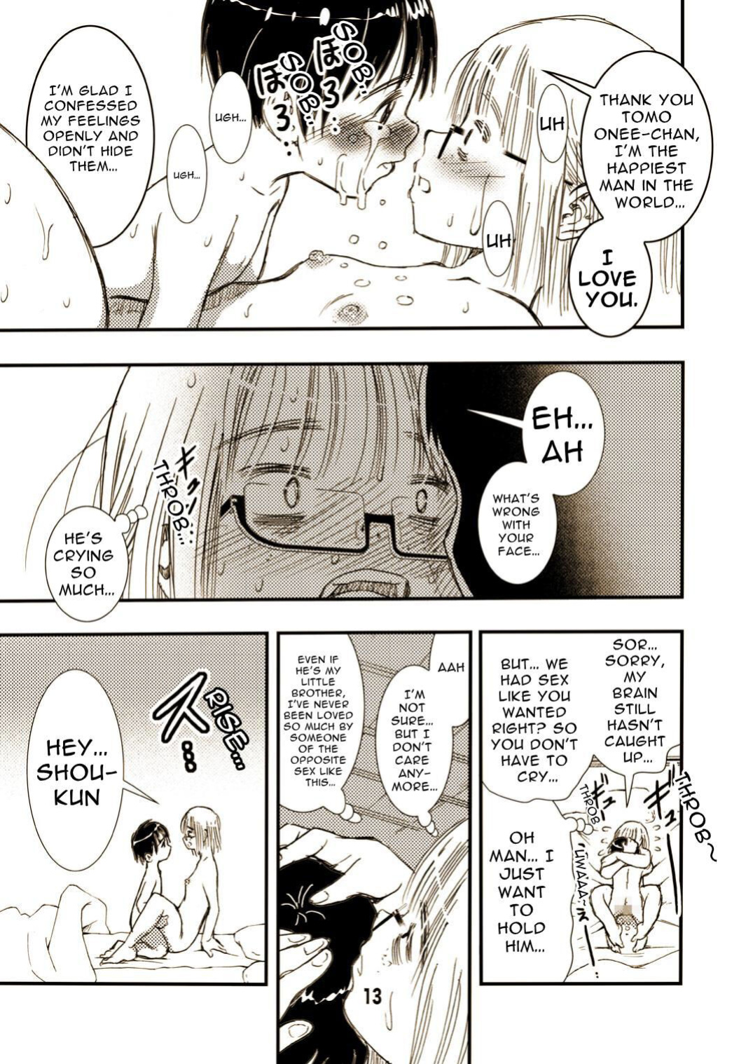 [Matsuyama Seiji (Matsuyama Seiji)] Yarashite Kureru Jimi-gao Onee-chan. [Red Eye] [DLSite] [Translators Unite]