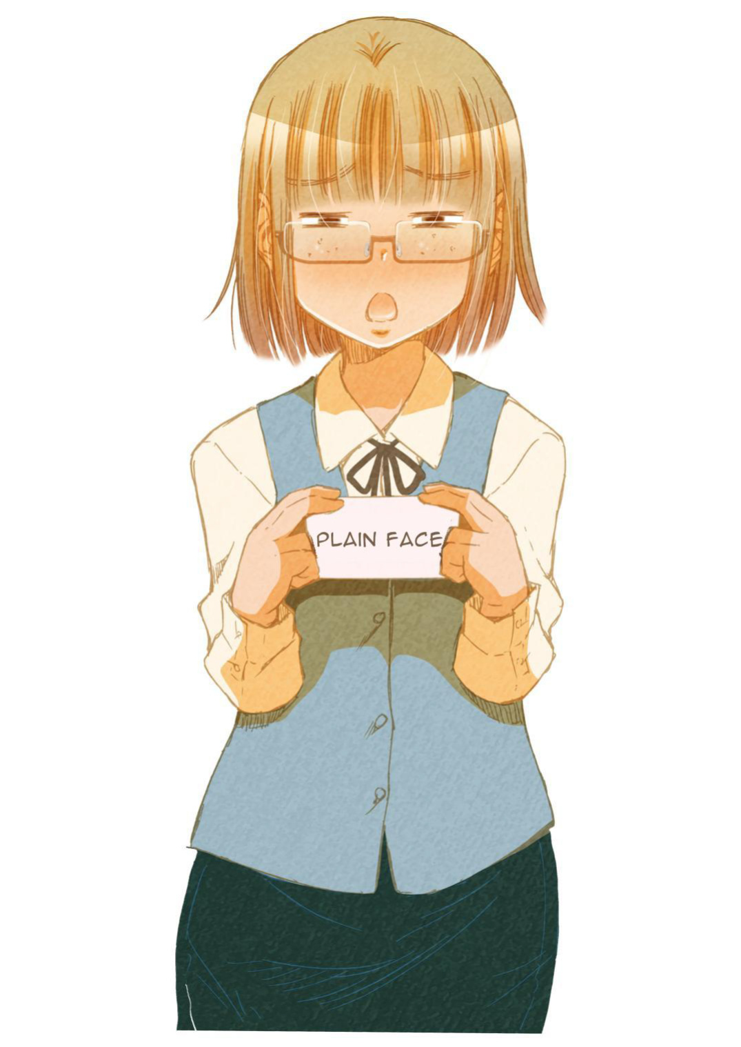 [Matsuyama Seiji (Matsuyama Seiji)] Yarashite Kureru Jimi-gao Onee-chan. [Red Eye] [DLSite] [Translators Unite]