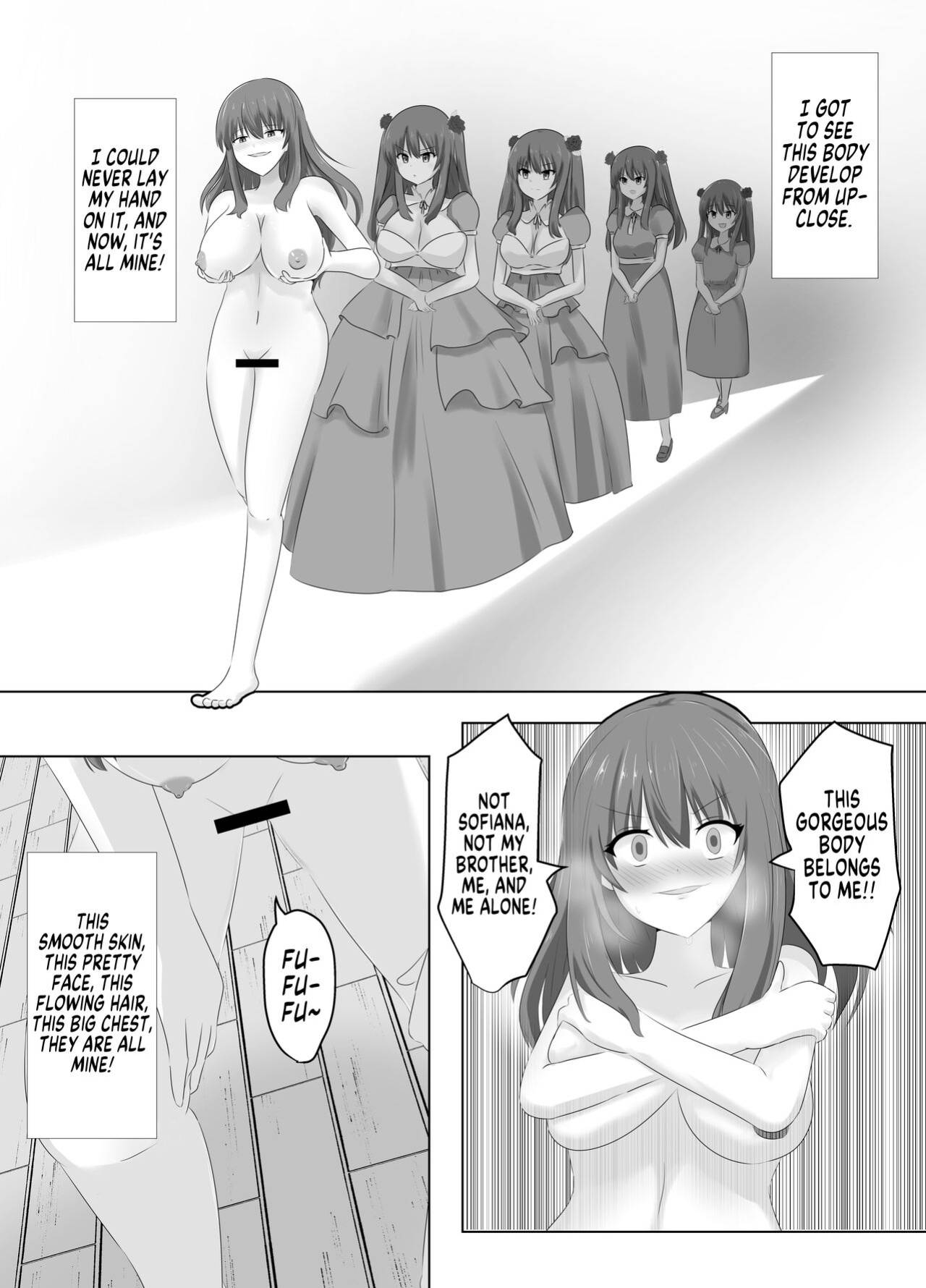 [C Hange (hangesho)] Kono, Mitame dake wa Ii Akuyaku Reijou no Karada o Irekawatte Nottorimasu. | Her Looks Alone Will Suffice! Possessing The Body of a Nasty Girl Through Body Switching. [GTF]