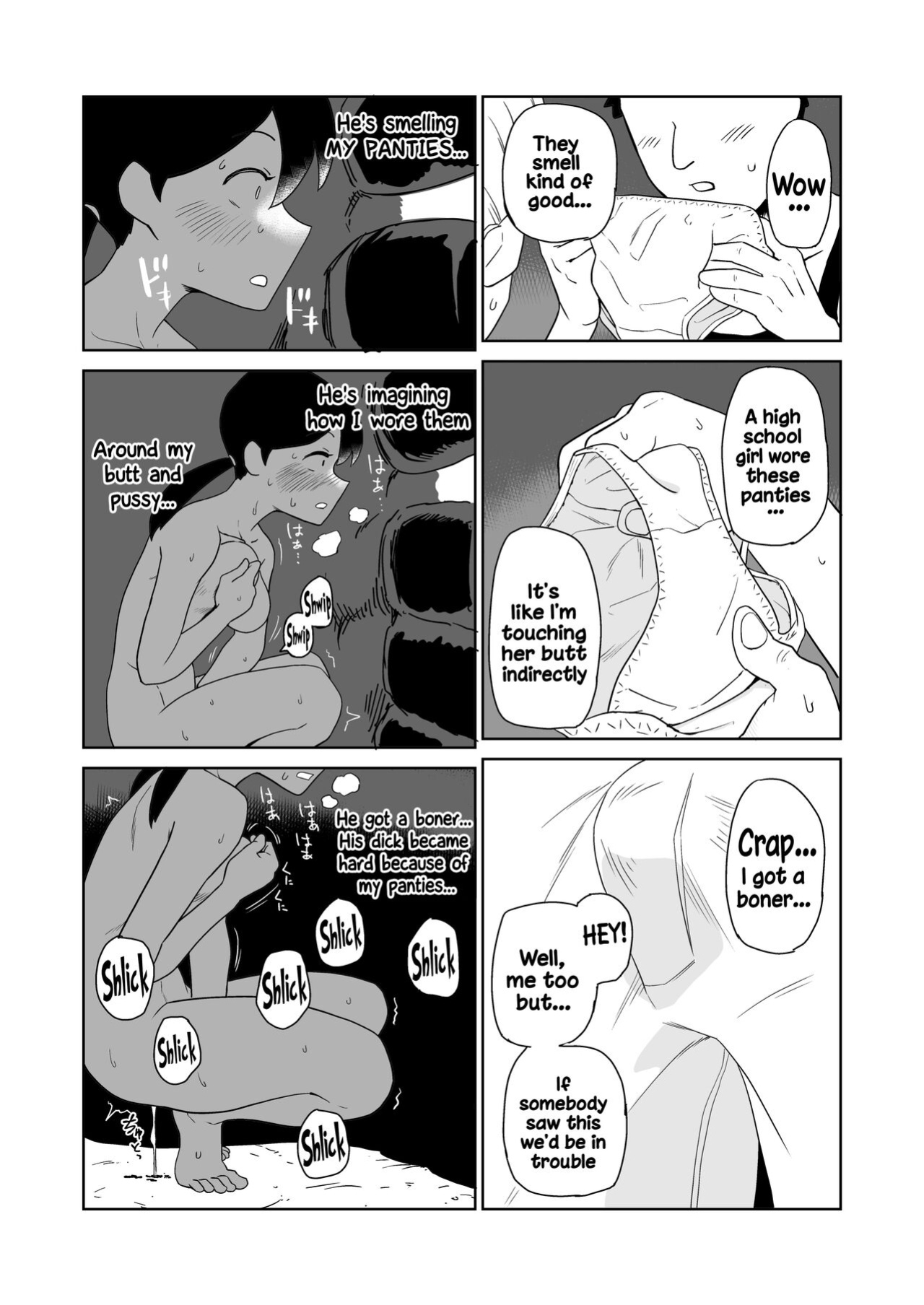 [Yamabatake (Yamabatake)] Yoru, Kouen, Roshutsu Jii. | Night, Park, Public Masturbation [Hikari no Kaze]