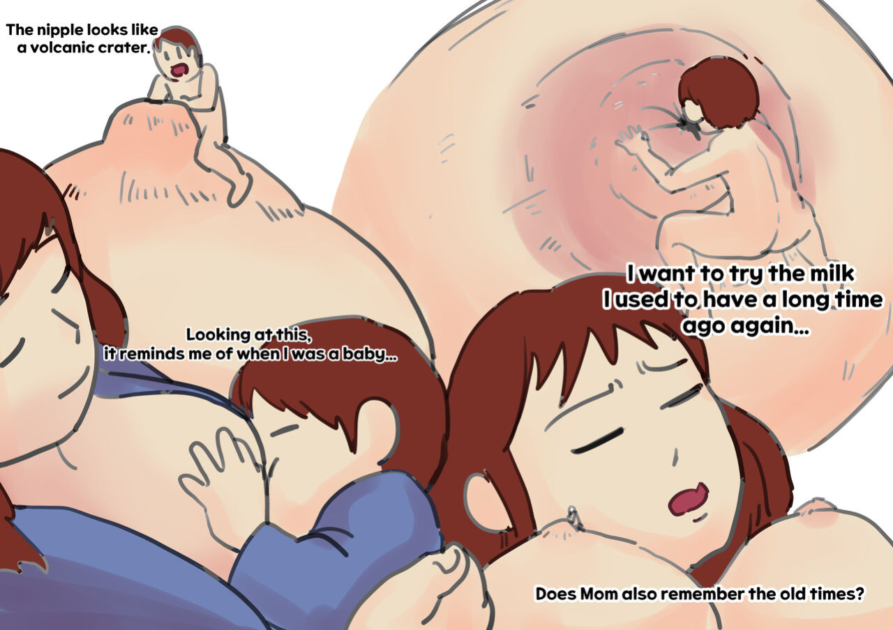 Exploration of the mother's uterus (1-7){by inside}
