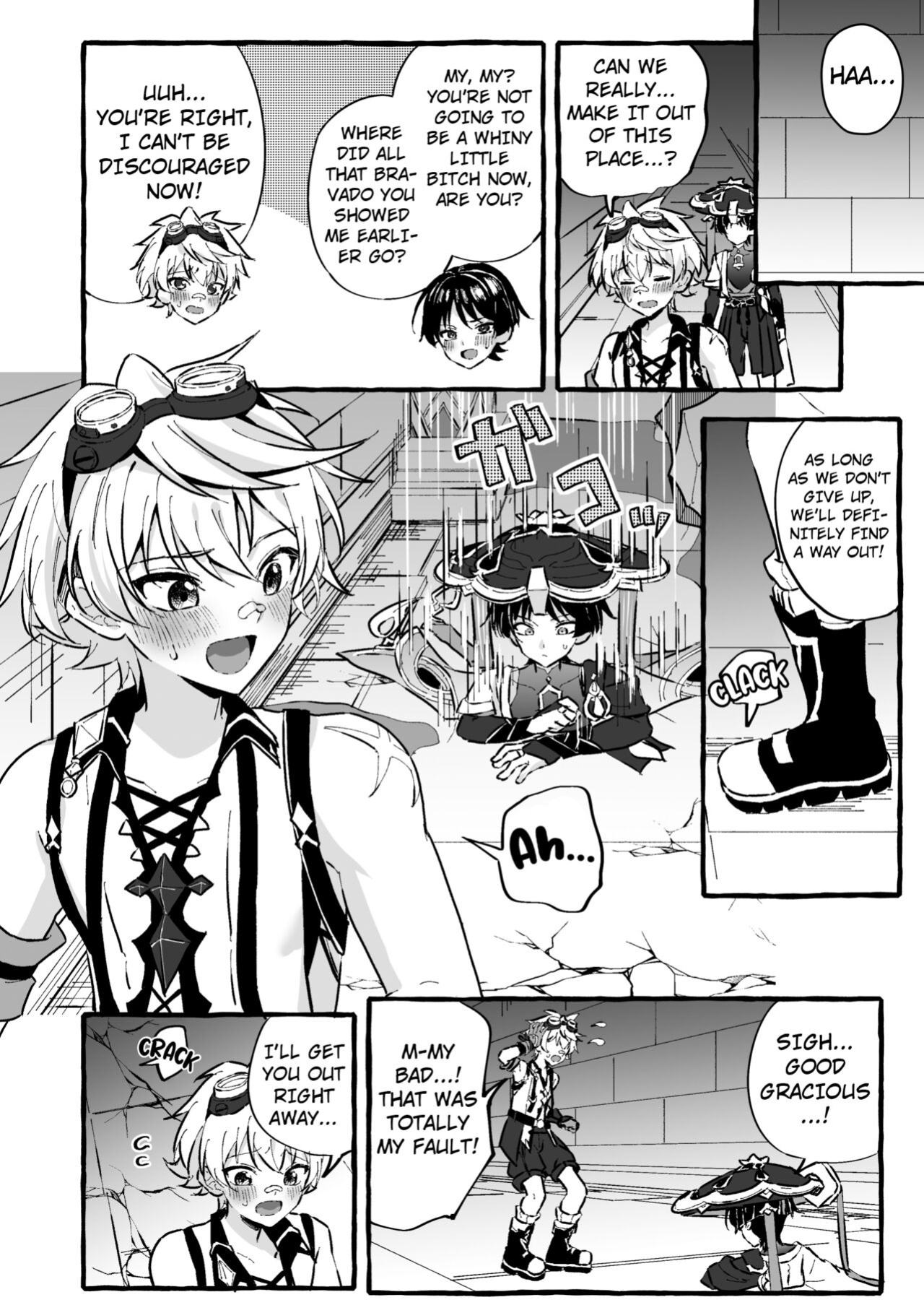 [Peko Renmei (Mrimiya Yuu)] Ero Trap Hikyou nante Aru wakenai daro (Genshin Impact) [Kuraudo]