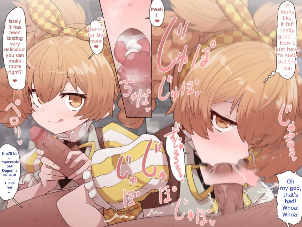 Dagon-chan Haramasetai + Dagon-chan Mob Sao Muchi Ecchi Manga