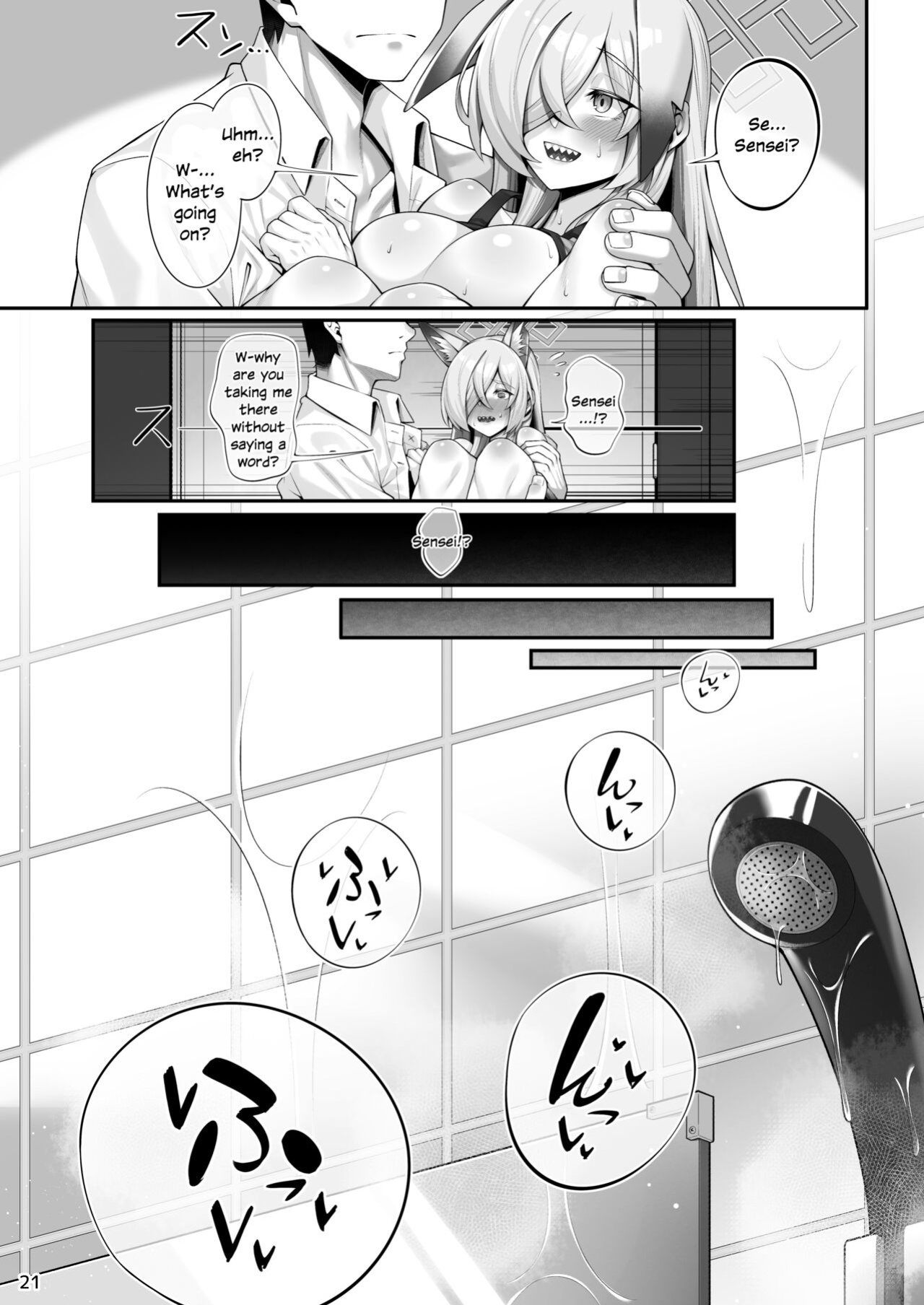 [Watochip Melonpan (Watosu)] Kanna to Sensei (Blue Archive) [SDTLs]