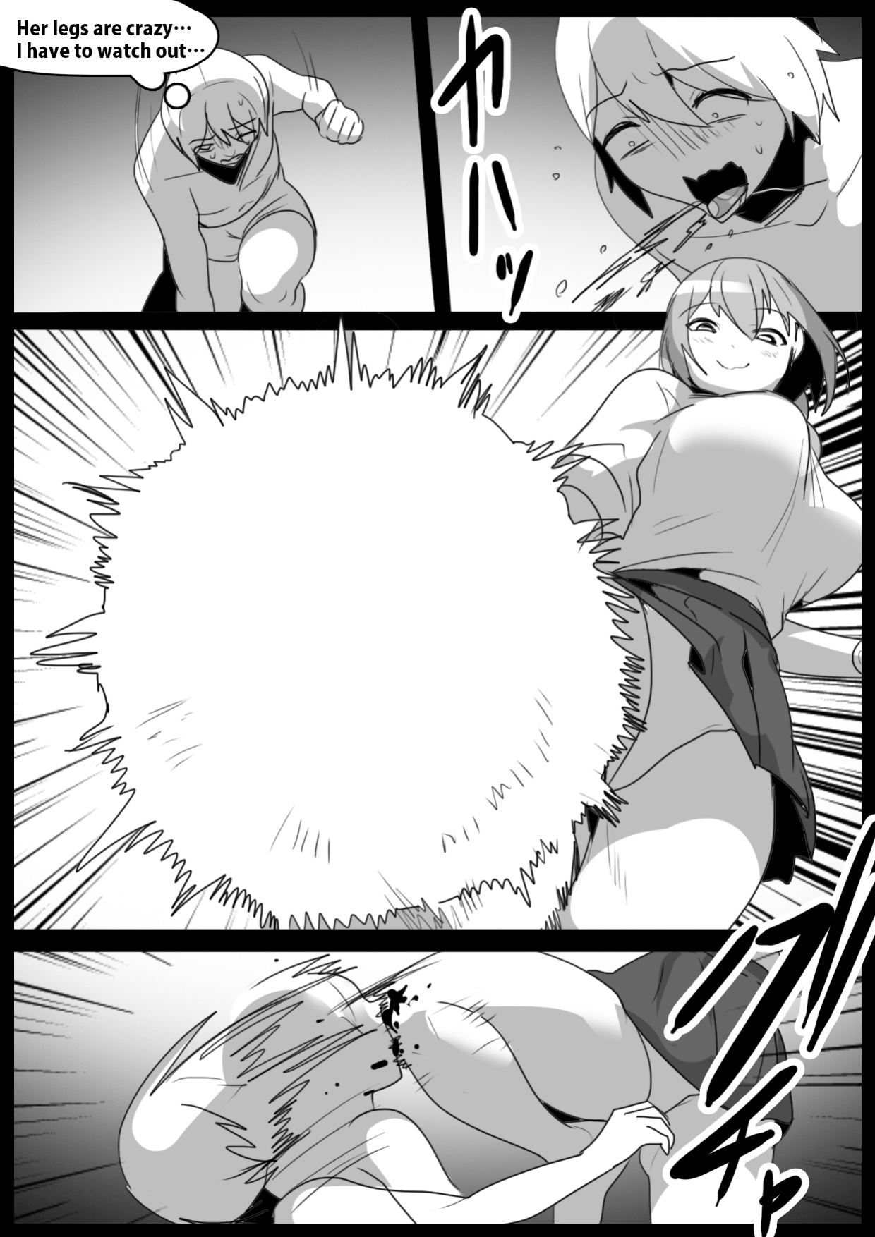[The Nation of Head Scissors, Toppogi] Girls Beat! vs Haruka