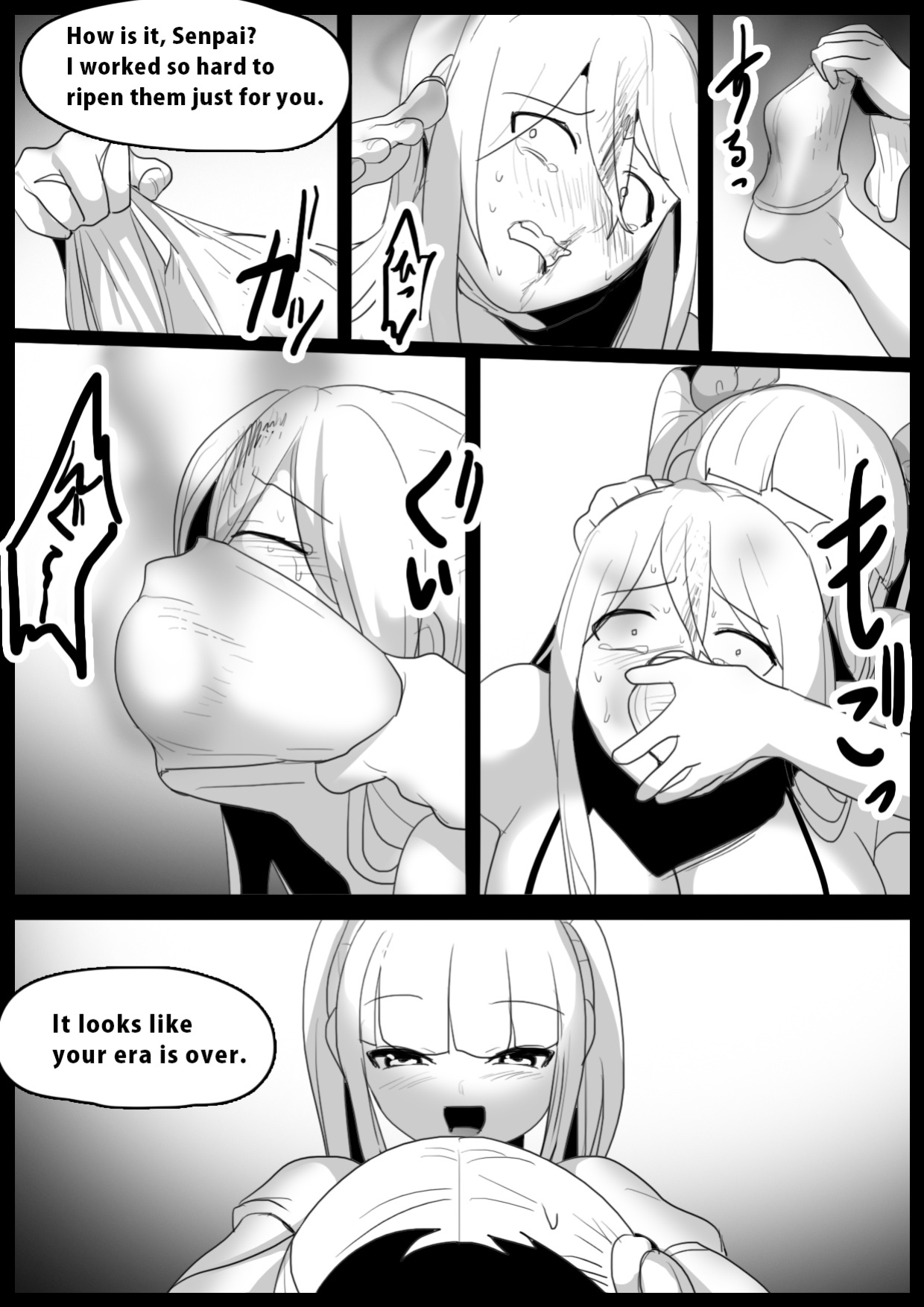 [The Nation of Head Scissors, Toppogi] Girls Beat! Plus - Saki vs Ayu & Rie