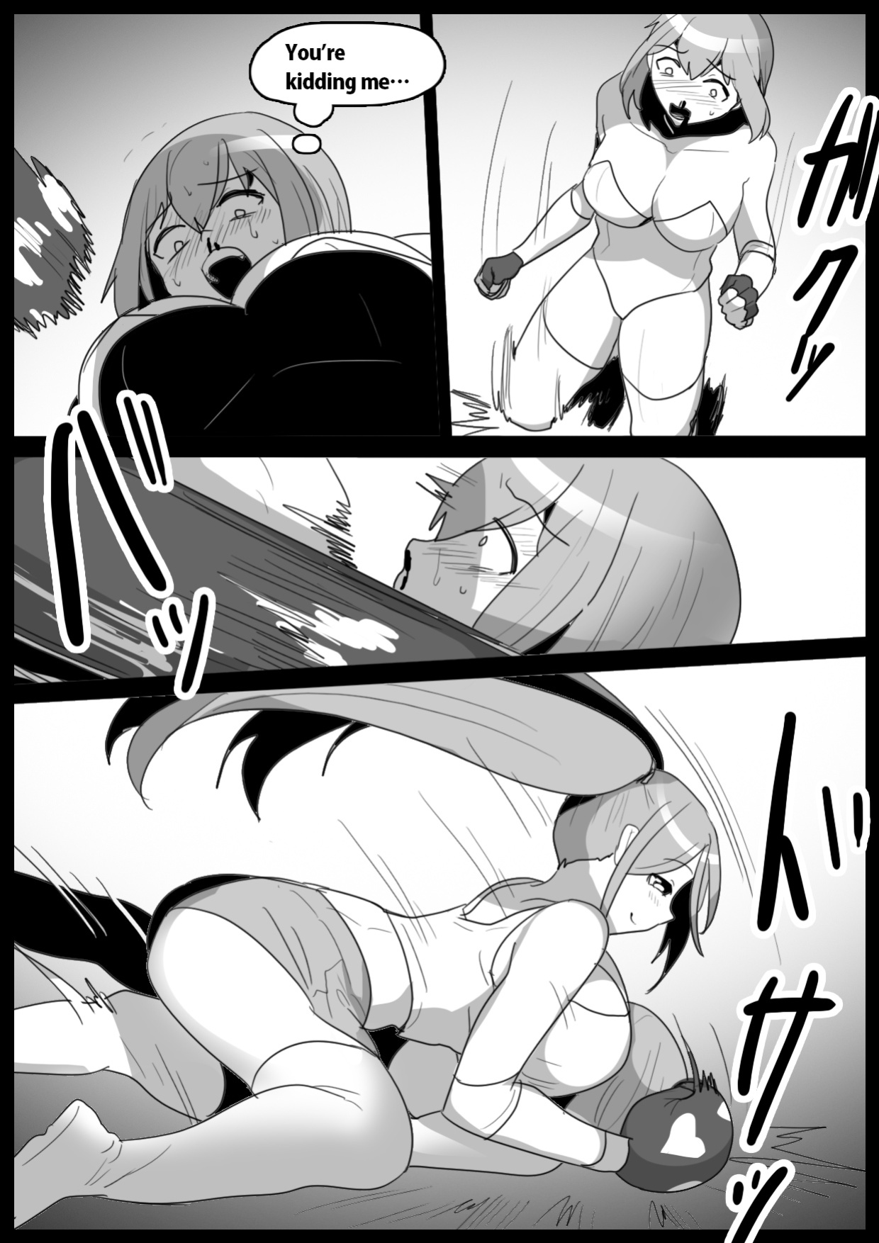 [The Nation of Head Scissors, Toppogi] Crushed by her Kouhai: Defeated and Disgraced before her Beloved Senpai