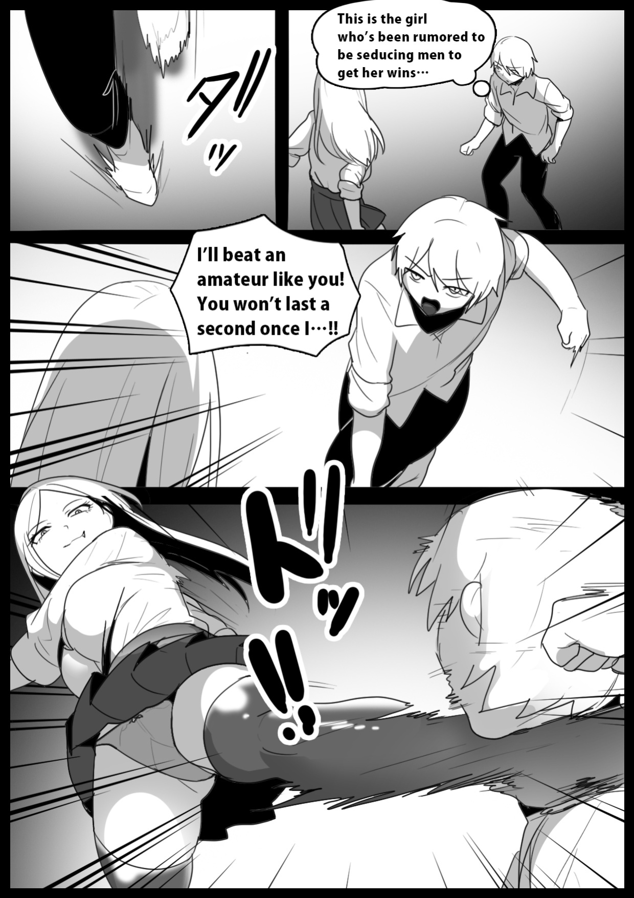 [The Nation of Head Scissors, Toppogi] Girls Beat! vs Riko