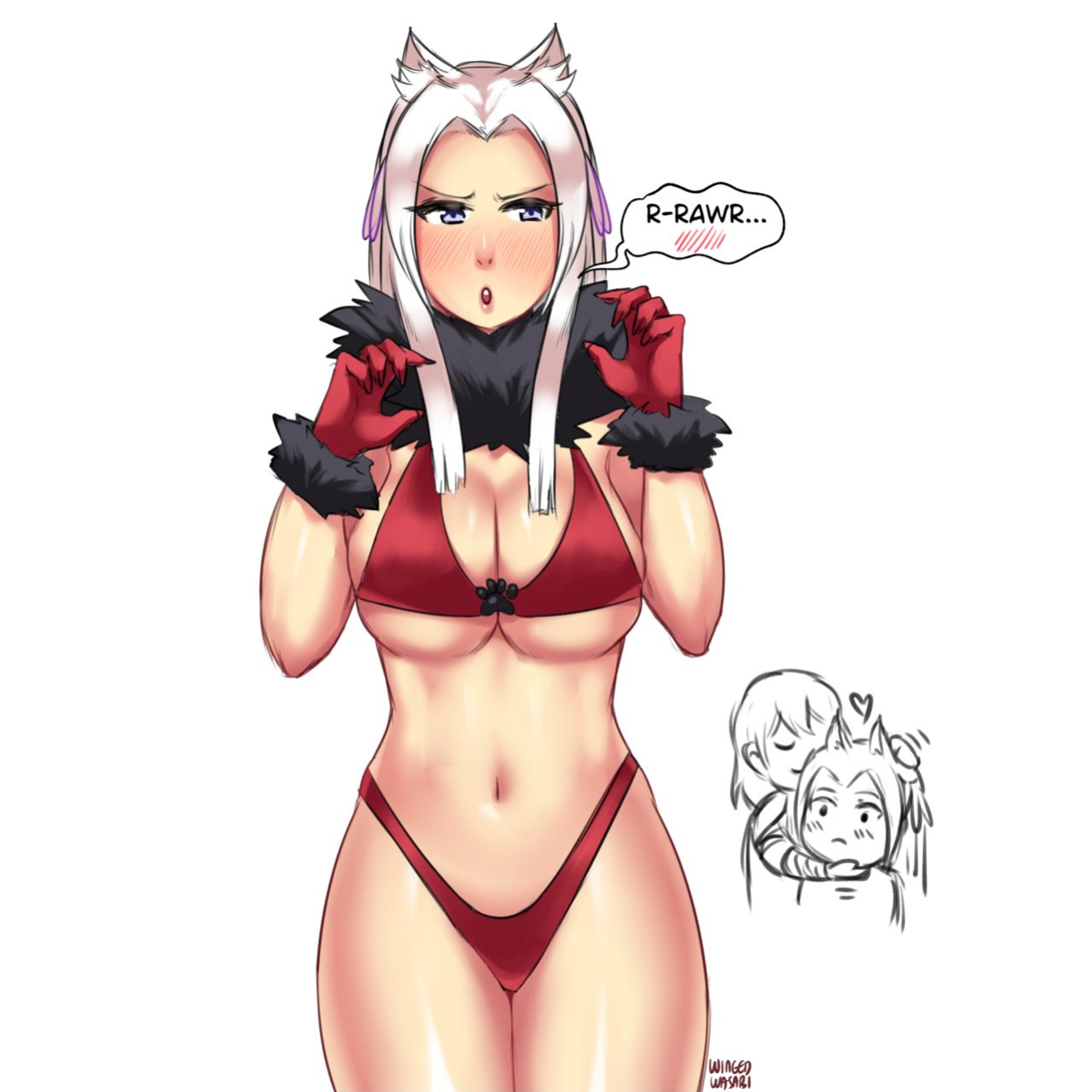 [WingedWasabi] Hilda & Edelgard (Fire Emblem: Three Houses)