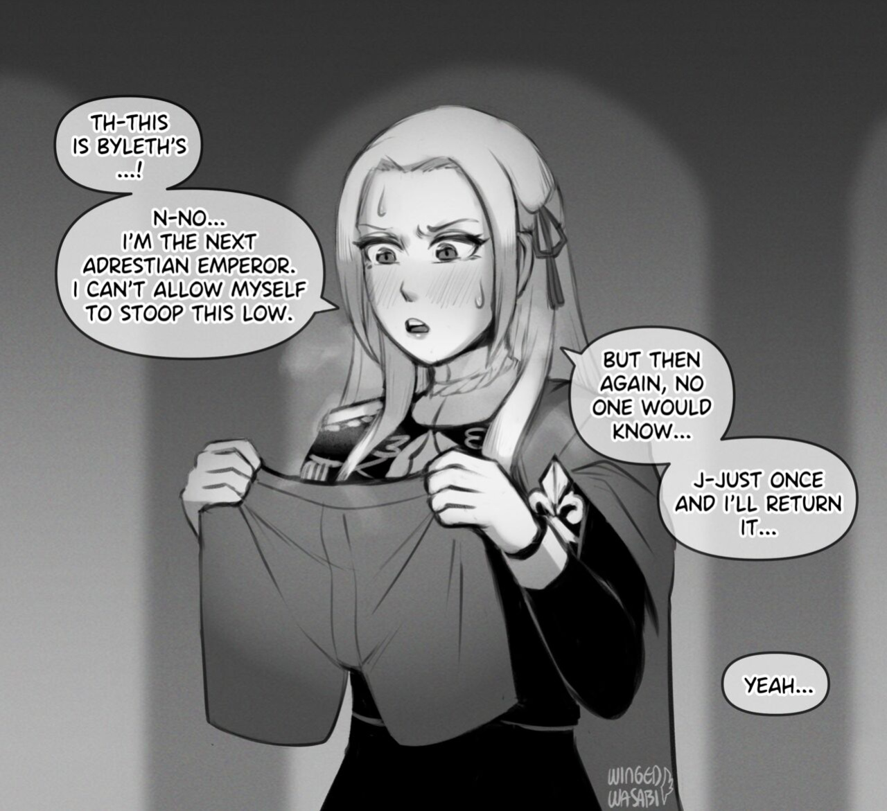 [WingedWasabi] Hilda & Edelgard (Fire Emblem: Three Houses)
