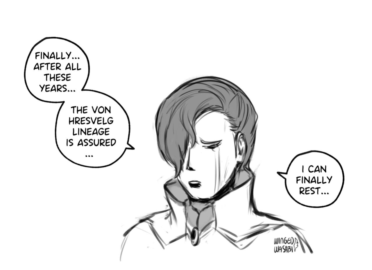[WingedWasabi] Hilda & Edelgard (Fire Emblem: Three Houses)