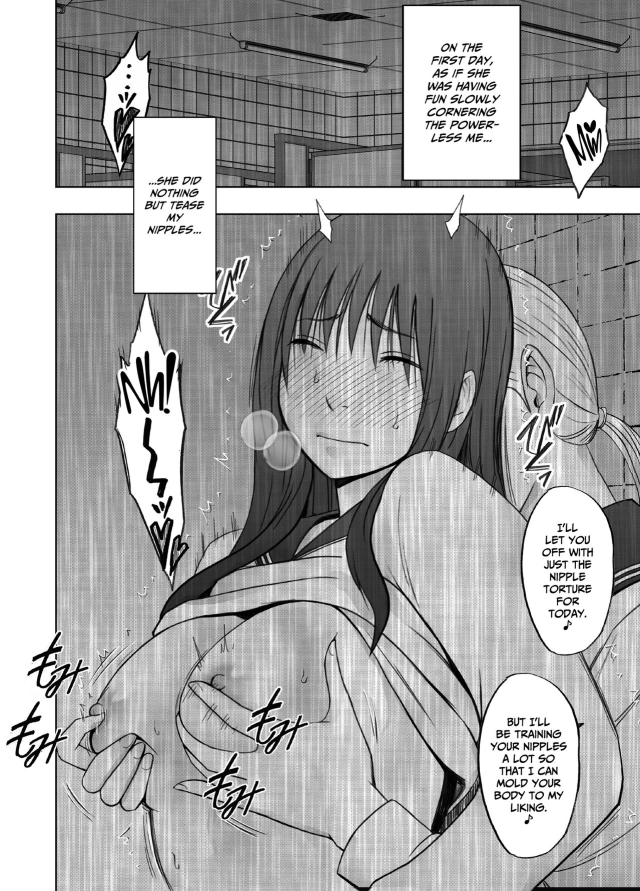 [Crimson] Les no Ryuugakusei ni Isshuukan Moteasobareta Watashi | I was toyed with for a week by a lesbian exchange student. [CulturedCommissions]