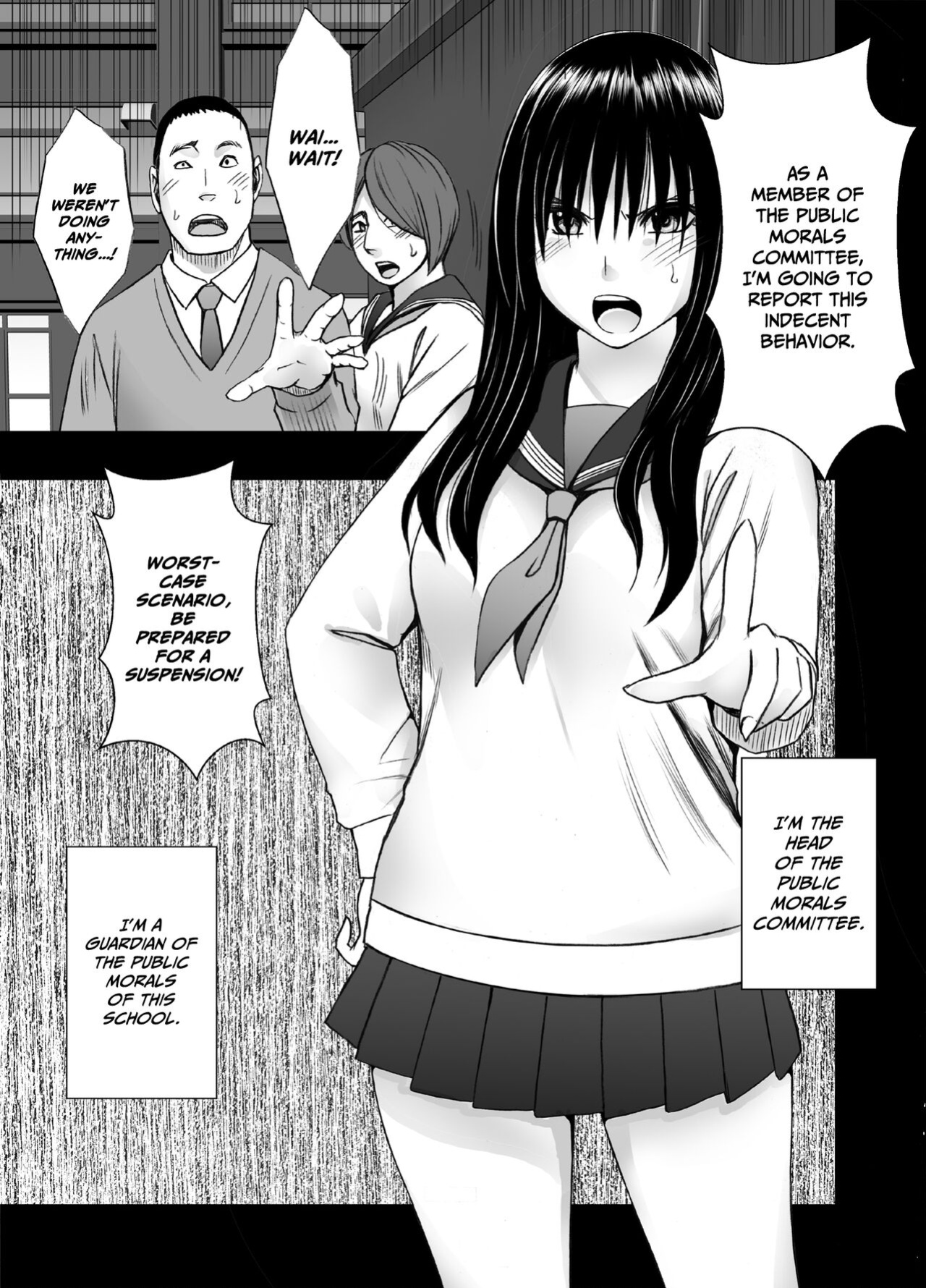 [Crimson] Ane no Kareshi ni Moteasobareta Watashi Gakuen Hen (Gazou Size Dai) [Eng]