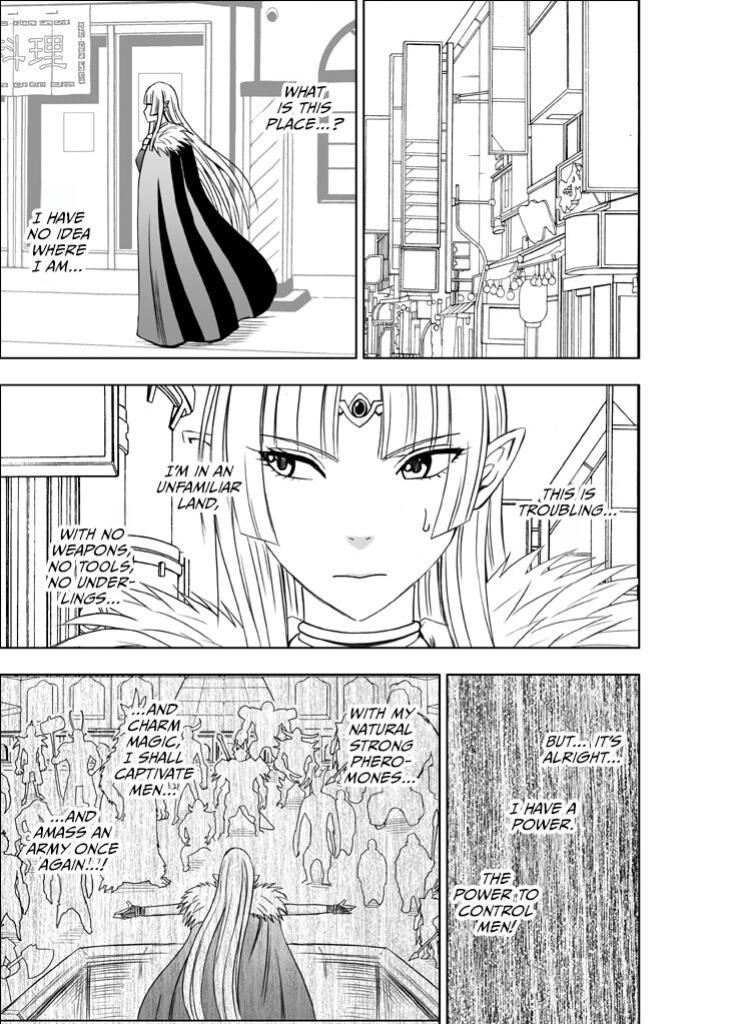 [Crimson] Isekai kara Yattekita Onna Maou-sama ga Charao no Daigakusei ni Yarareru Hanashi [ENG]