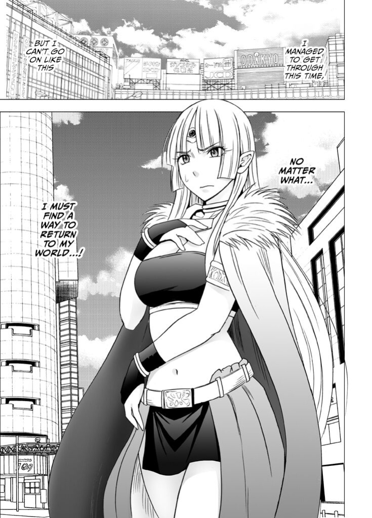 [Crimson] Isekai kara Yattekita Onna Maou-sama ga Charao no Daigakusei ni Yarareru Hanashi [ENG]