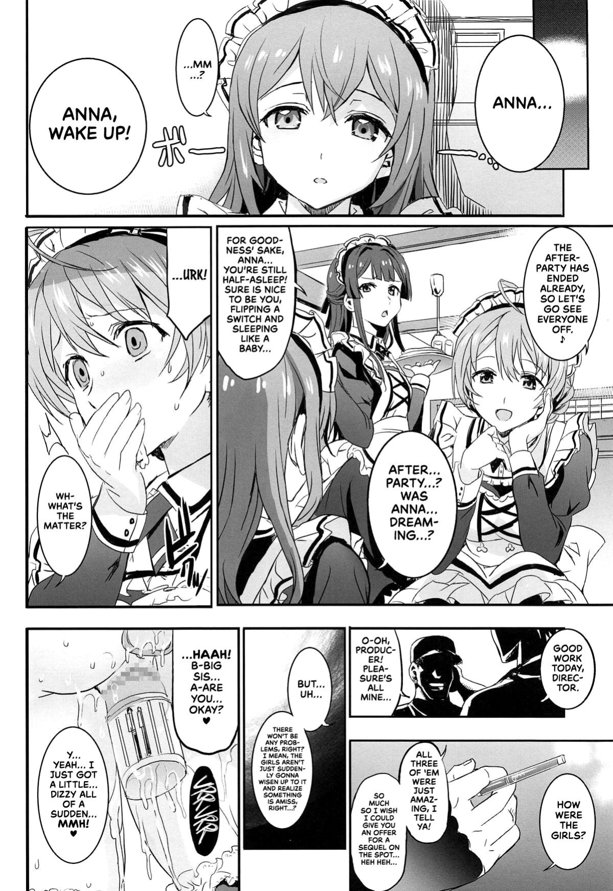 (C95) [Neko-bus Tei (Shaa)] Hypnosis Clover (THE IDOLM@STER MILLION LIVE!) [UncontrolSwitchOverflow]