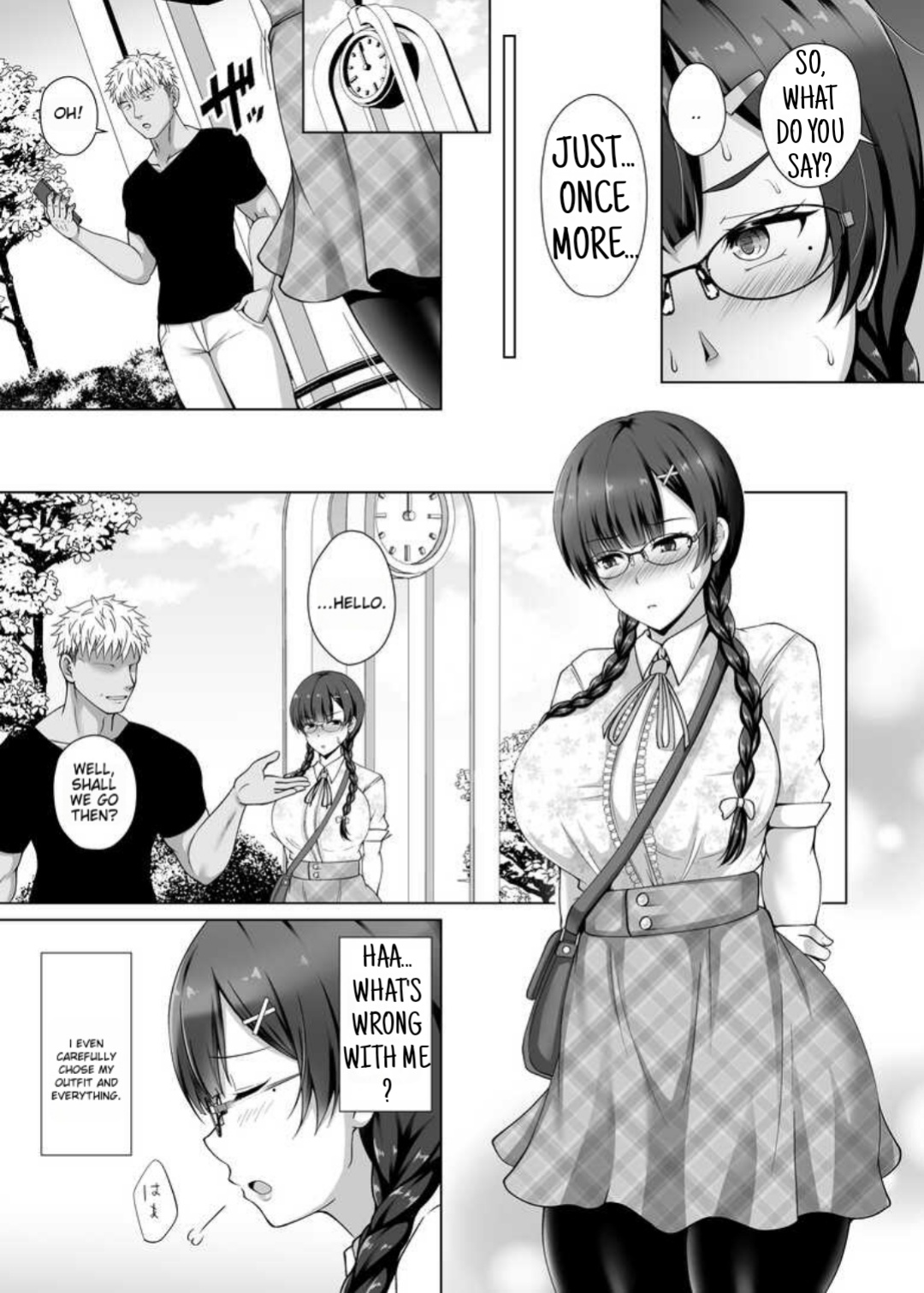 [Taishou Romanesque (Toono Suika)] Why she took off her glasses ~The Unrequited Love of the Class President with Huge Tits who allowed herself to be Manipulated by her Boyfriend~ [NekoCreme]