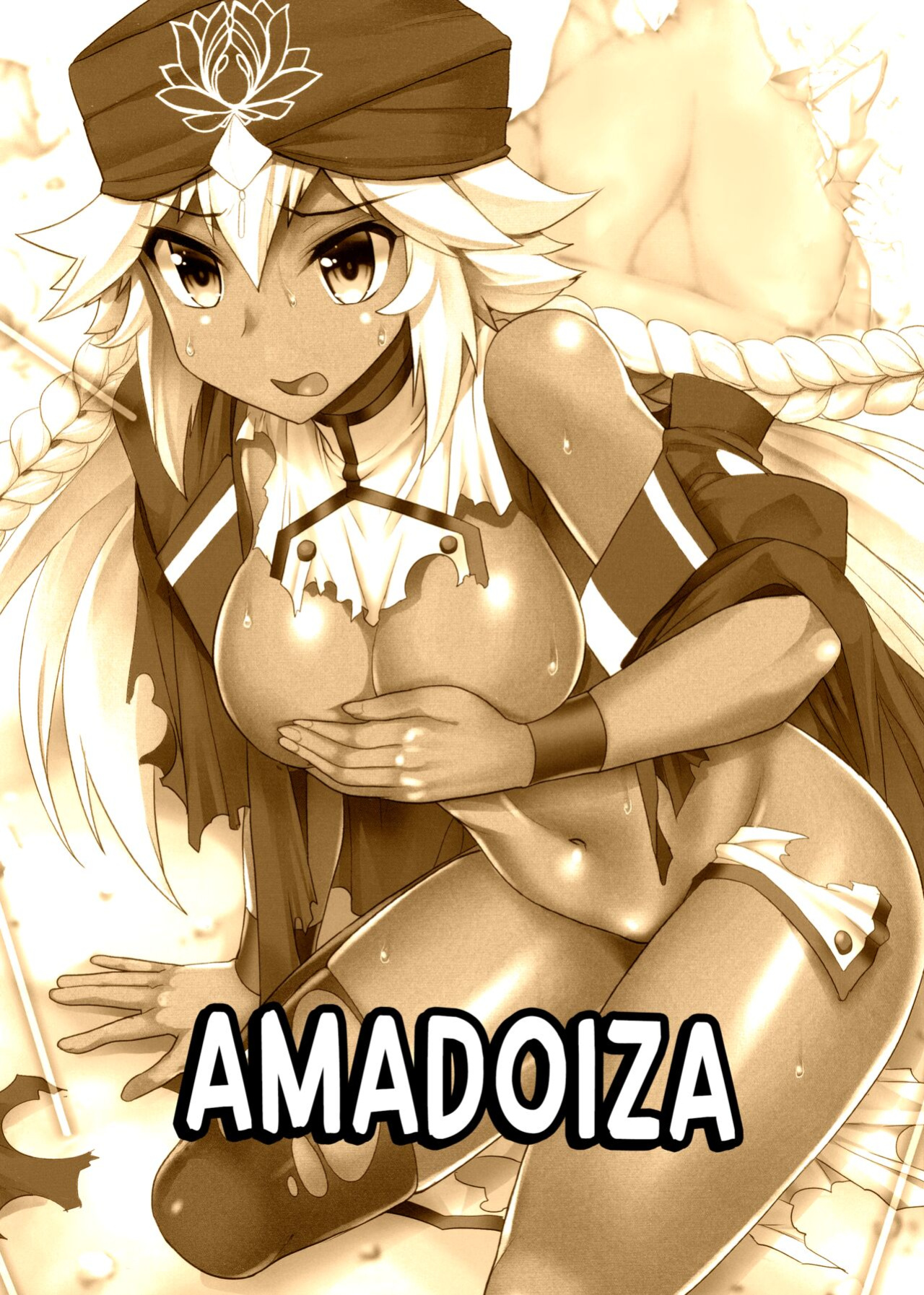 (C97) [Amadoiza (Moiky)] Lakshmi Bai no Unlucky Sukebe Book | Lakshmi Bai Sexy Pratfall Book (Fate/Grand Order) [EHCOVE]