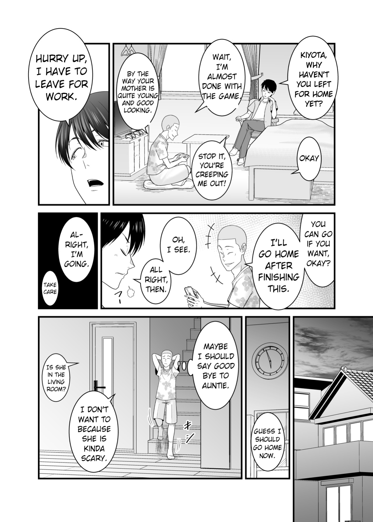[Yuuki Kagoubutsu (Satou Yu-ki)] My mother who gets angry easily was NTR'd by an annoying DQN junior [Bamboozalator]