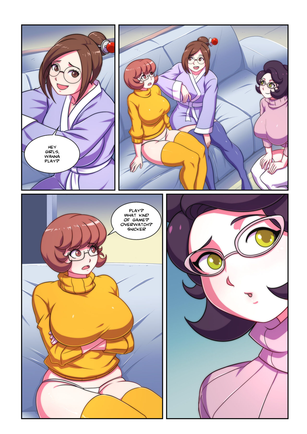 [Bokuman] Mei, Velma, Wicke!