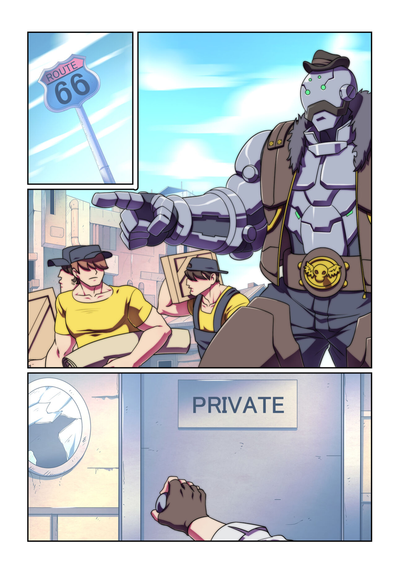 [Bokuman] Ashe x Mei (Overwatch) [incomplete]