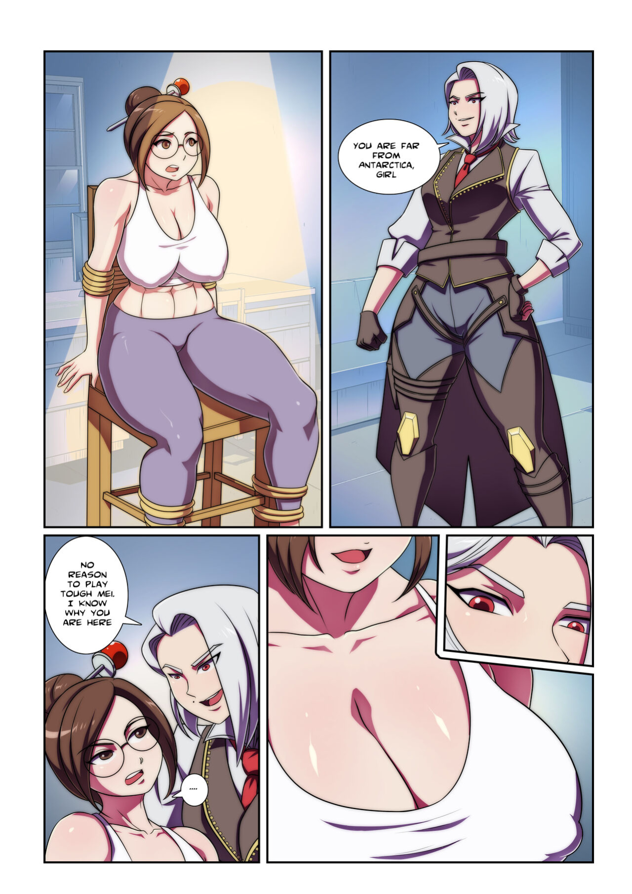 [Bokuman] Ashe x Mei (Overwatch) [incomplete]