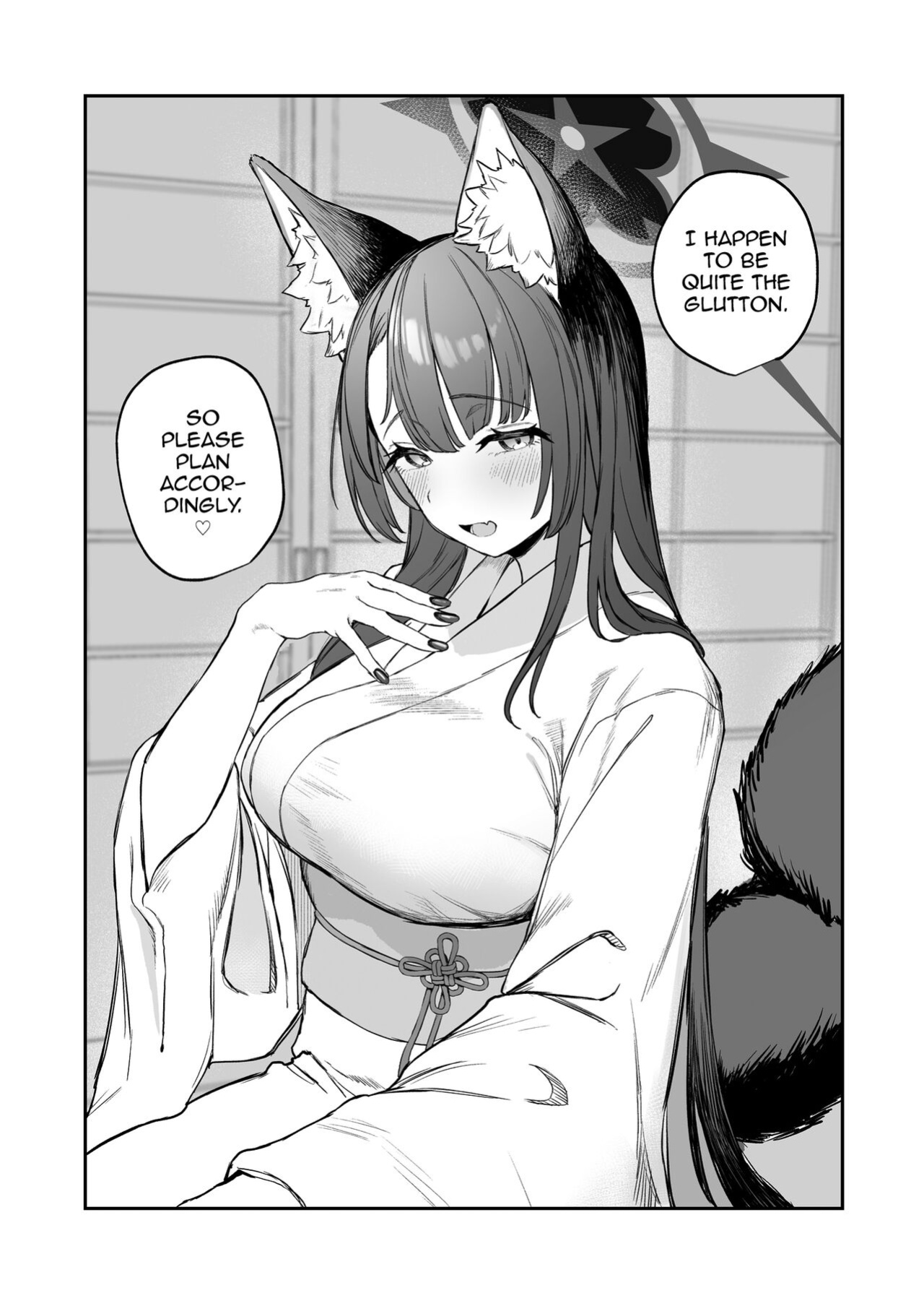 [Kawaraya-Koubou (Kawaraya)] Yane no Shita Wakamo to Futari Omotenashi | Underneath One Roof, Together With Wakamo, Hospitality. (Blue Archive)