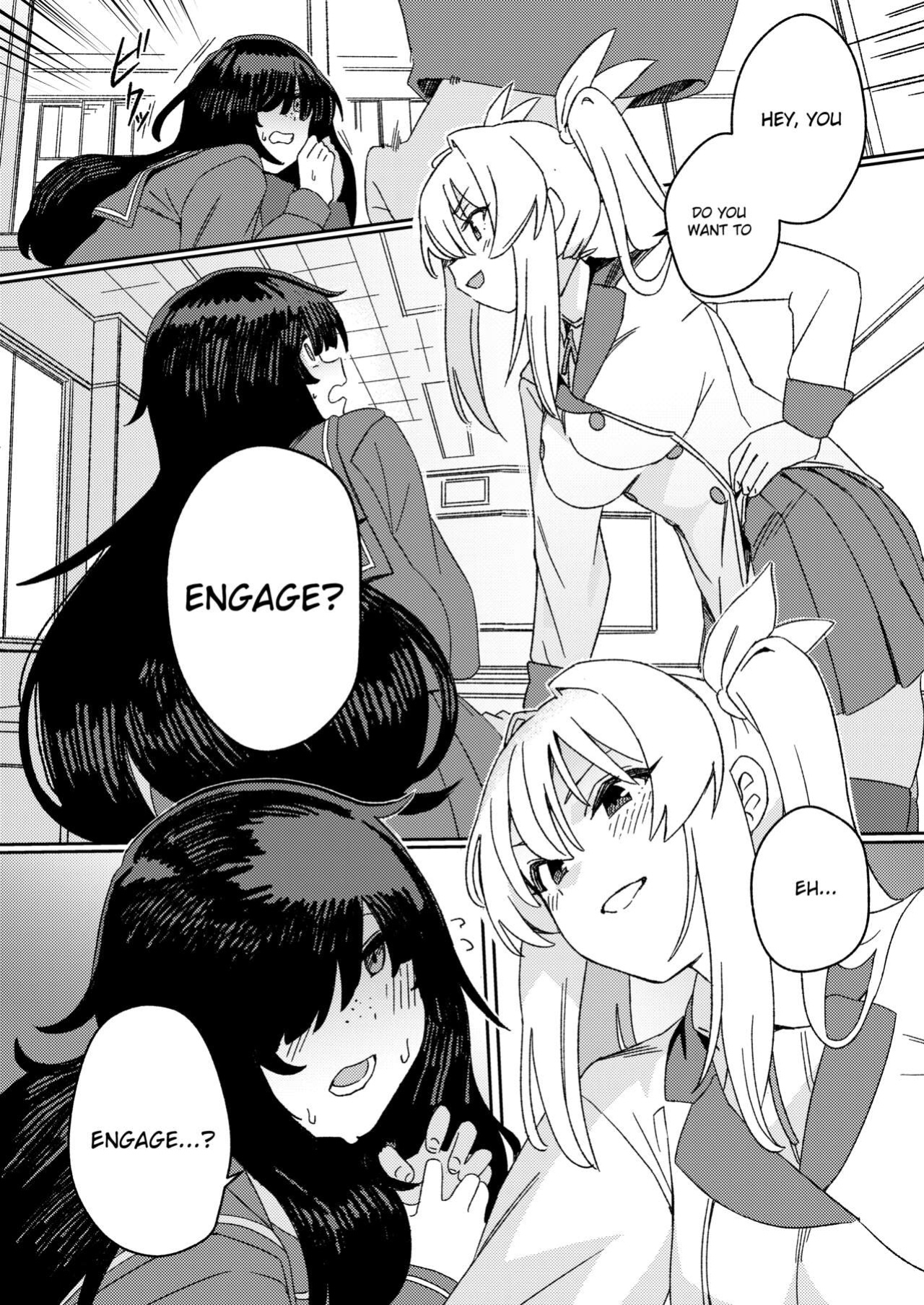 [Suimitsutou Koubou (Momo no Suidousui)] Futanari Jijo Gakuen -Kousen-