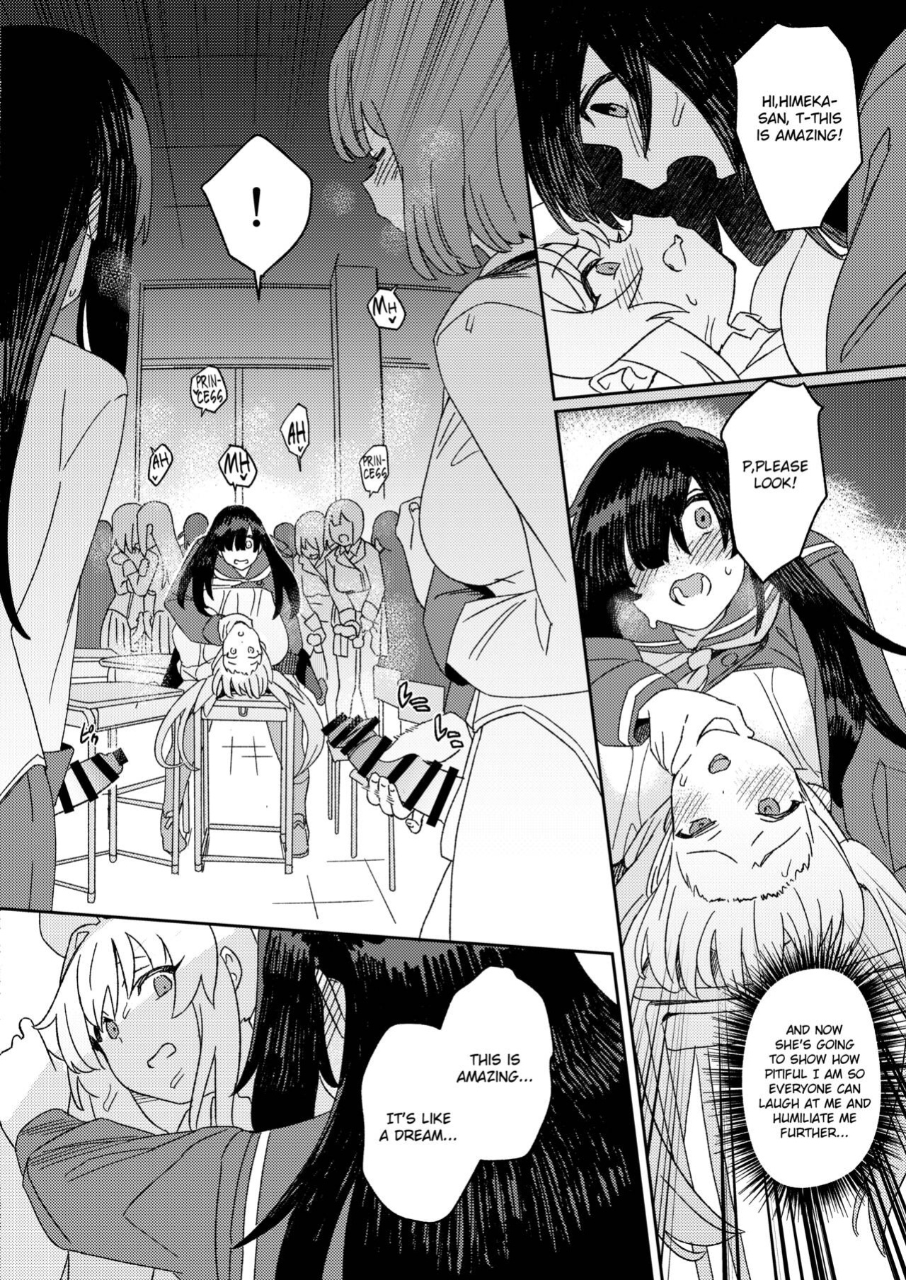 [Suimitsutou Koubou (Momo no Suidousui)] Futanari Jijo Gakuen -Kousen-