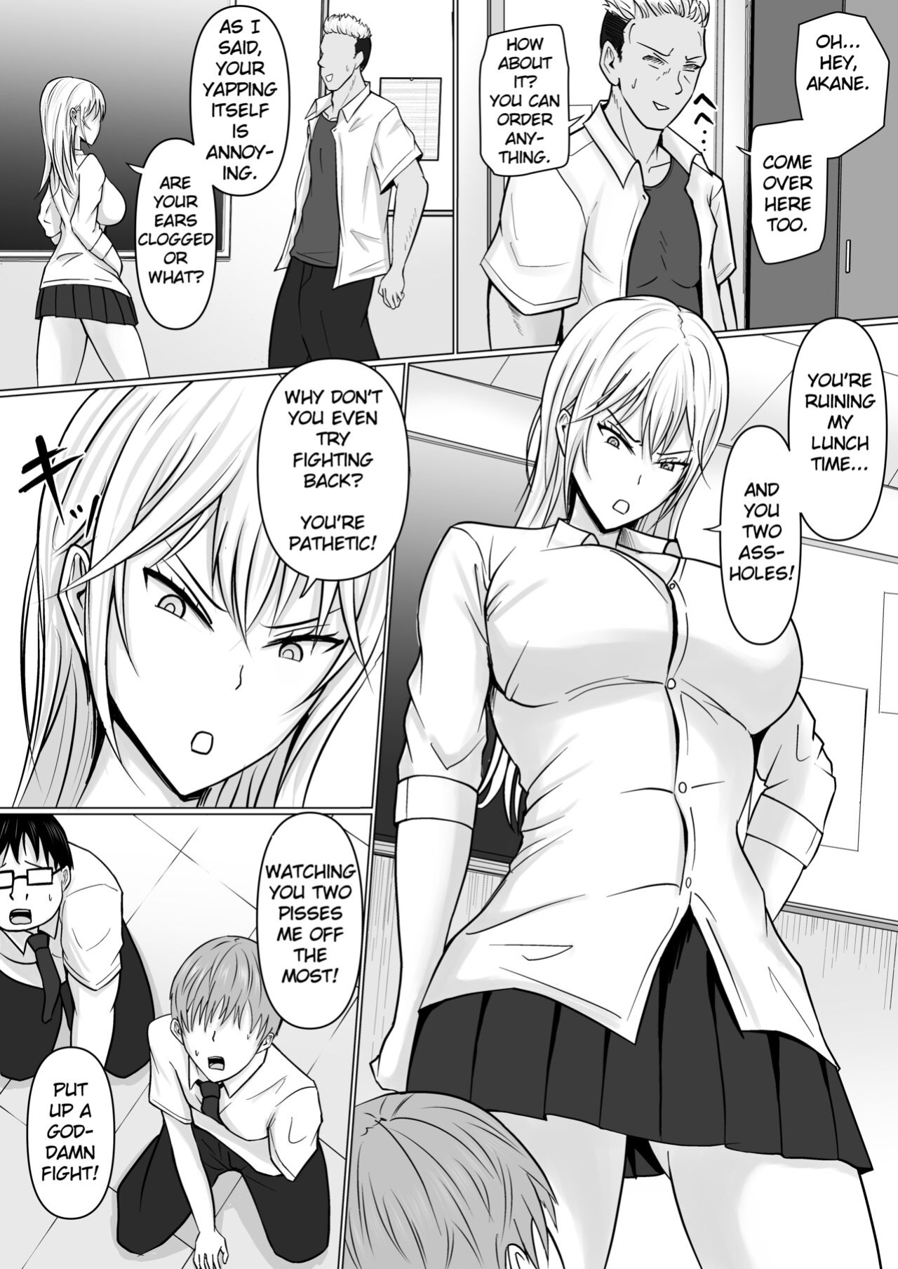 [Takino Mishin] Class no Yankee Joshi ni Hyoui | I Possessed the Class Yankee Girl