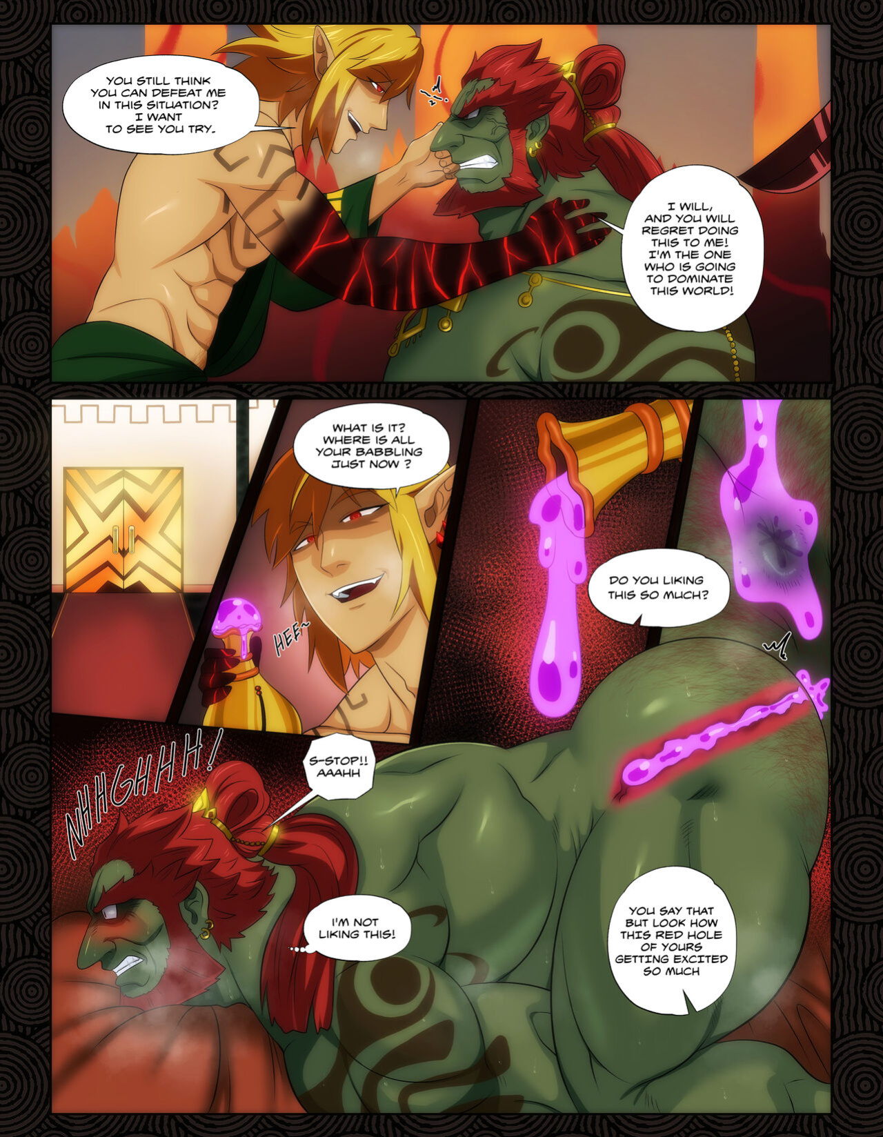 Passion In The Kingdom : Link X Ganondorf/King Rhoam