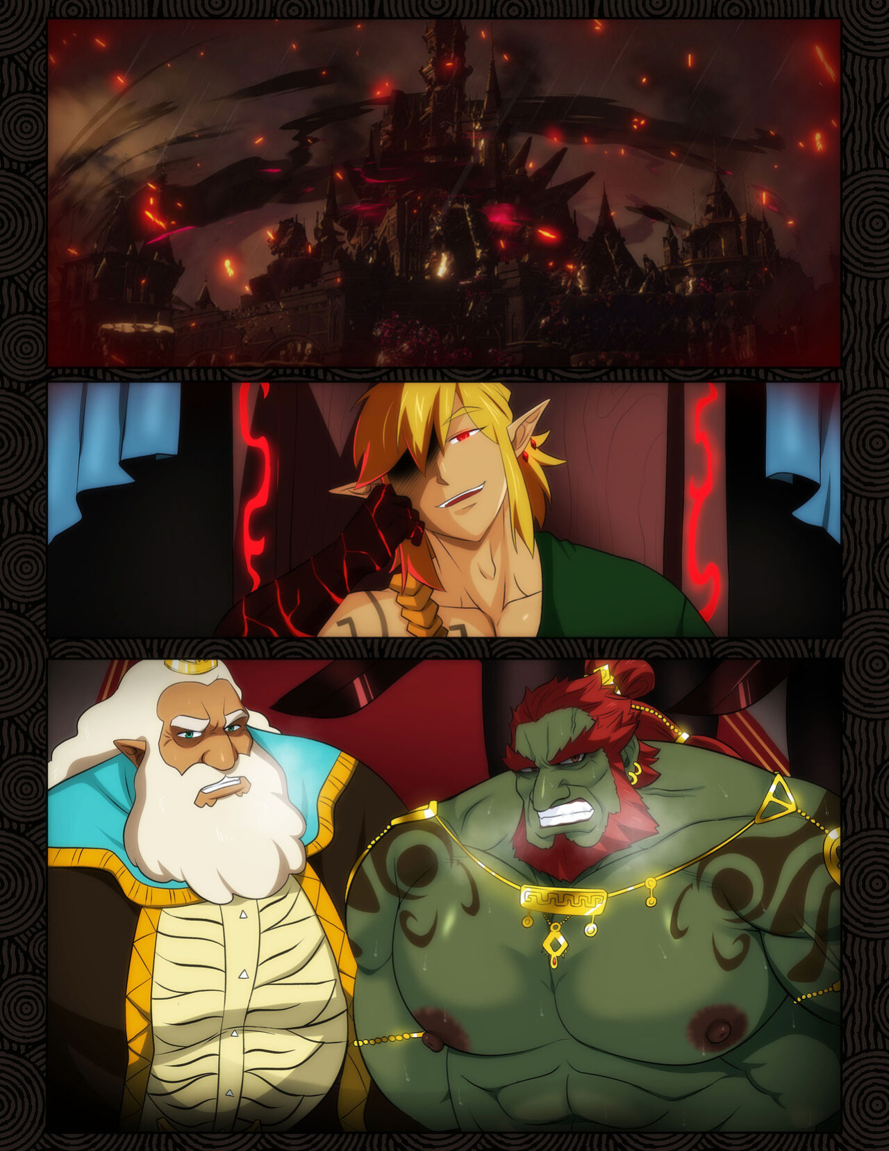 Passion In The Kingdom : Link X Ganondorf/King Rhoam