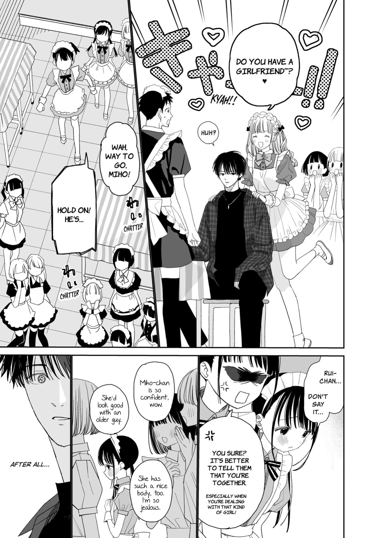 [S-Size (Shinachiku)] Matatabi-sou no Shiro-kun - Bunkasai no Maid-san | Shiro-kun from the Catnip Manor - The Maid at the Cultural Festival [Occult Buns]