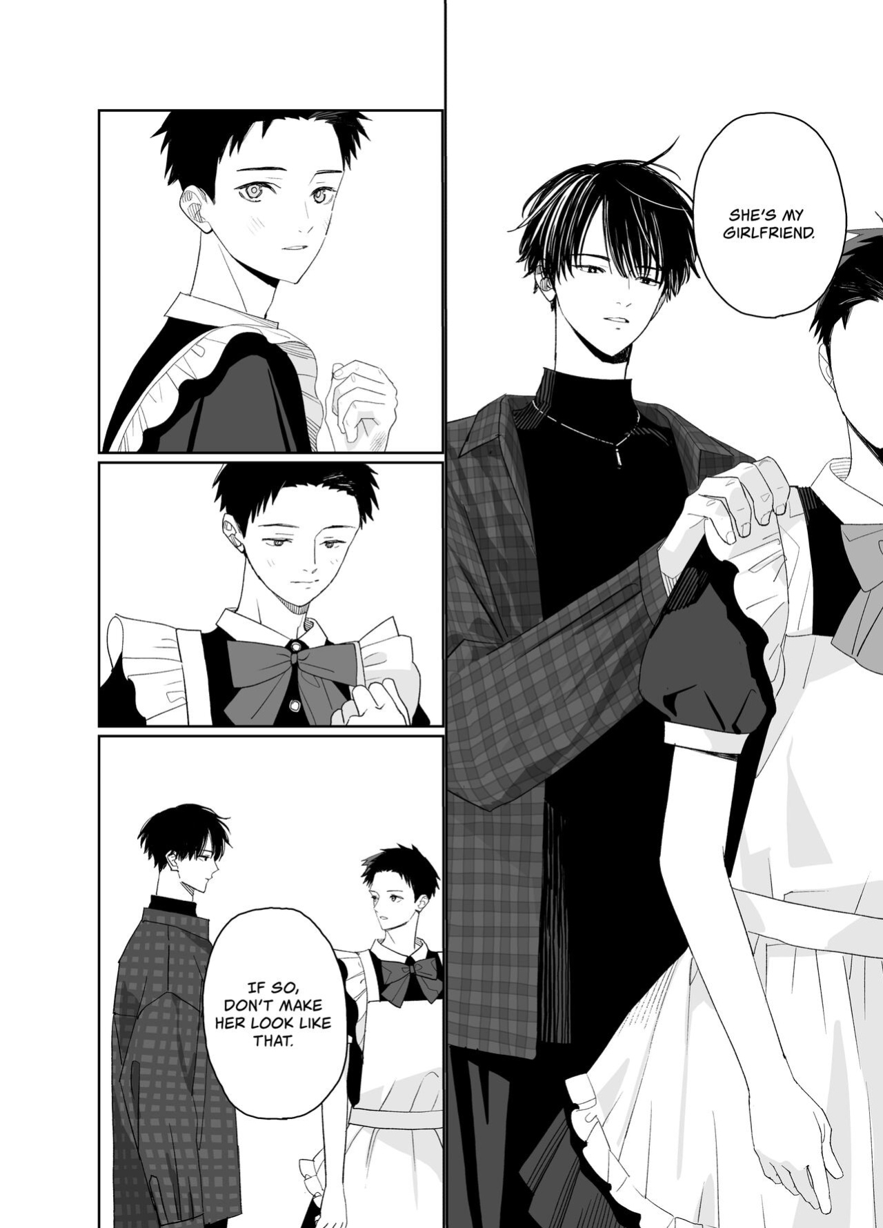 [S-Size (Shinachiku)] Matatabi-sou no Shiro-kun - Bunkasai no Maid-san | Shiro-kun from the Catnip Manor - The Maid at the Cultural Festival [Occult Buns]