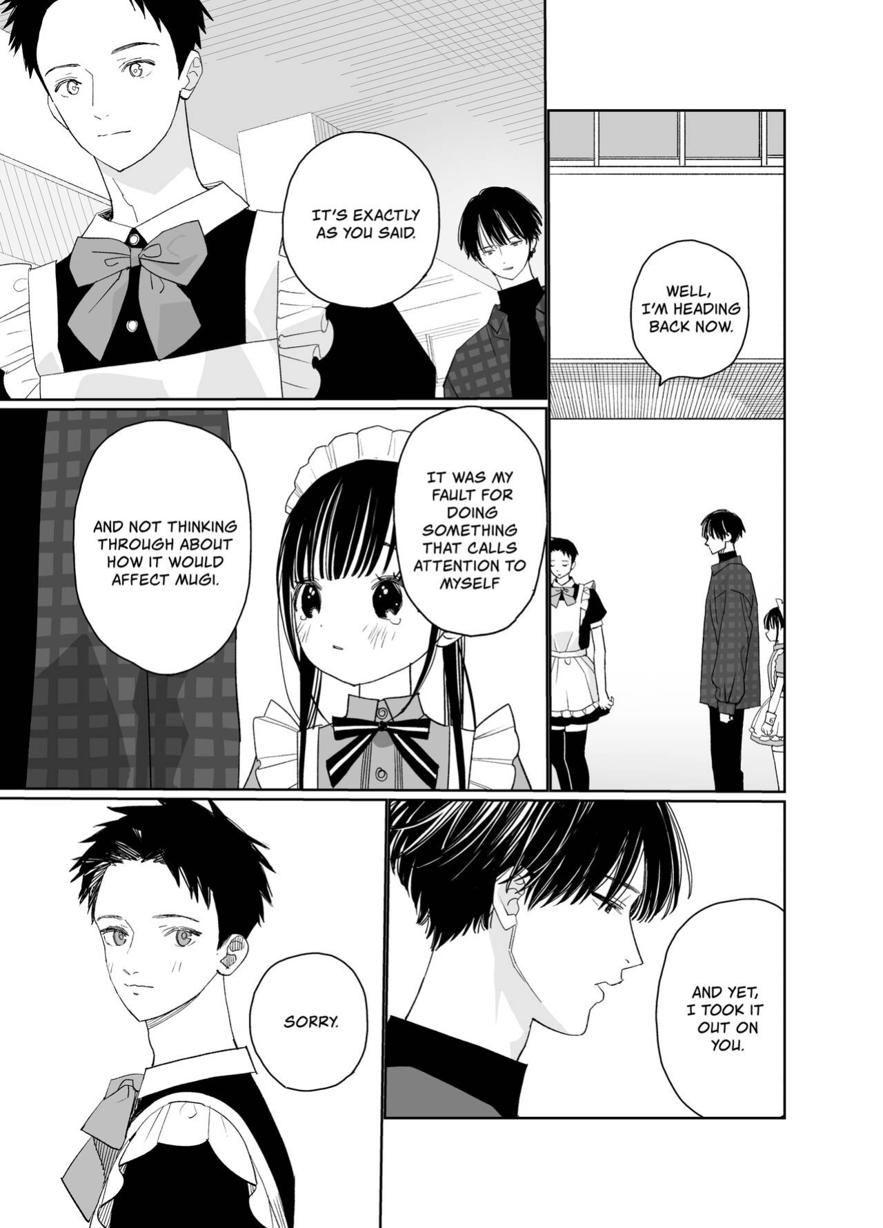 [S-Size (Shinachiku)] Matatabi-sou no Shiro-kun - Bunkasai no Maid-san | Shiro-kun from the Catnip Manor - The Maid at the Cultural Festival [Occult Buns]
