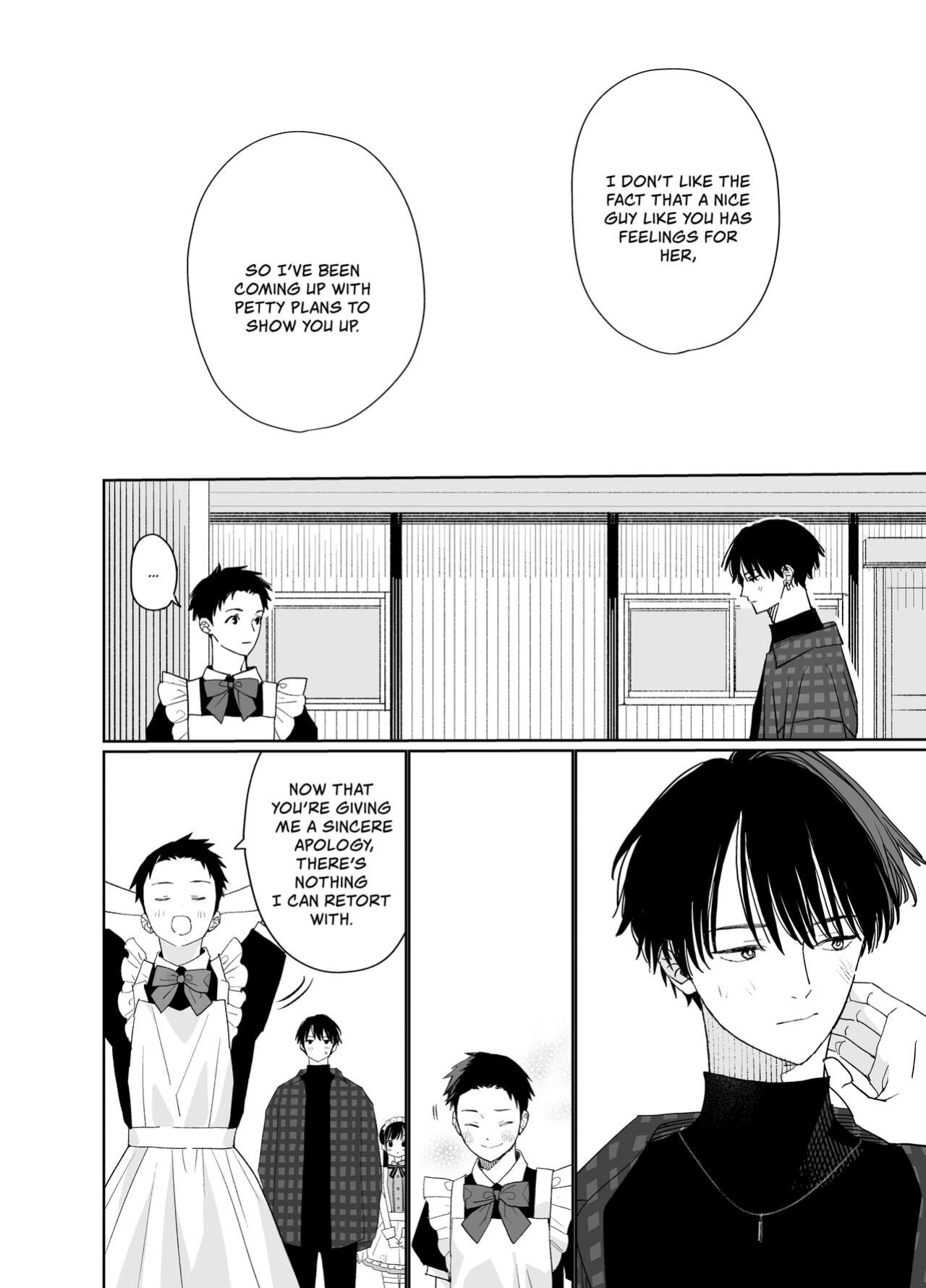 [S-Size (Shinachiku)] Matatabi-sou no Shiro-kun - Bunkasai no Maid-san | Shiro-kun from the Catnip Manor - The Maid at the Cultural Festival [Occult Buns]