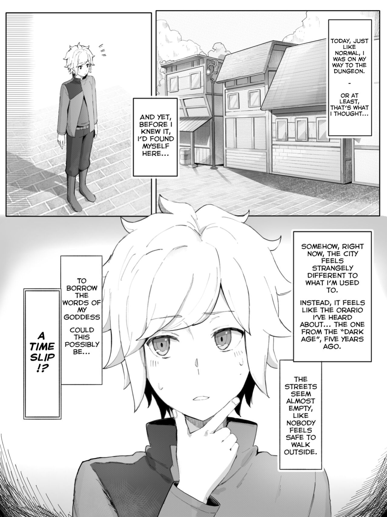 [Yamada Rimuru] Is It Wrong To Make Ryu Happy In The Past? (Dungeon ni Deai o Motomeru no wa Machigatteiru Darou ka)