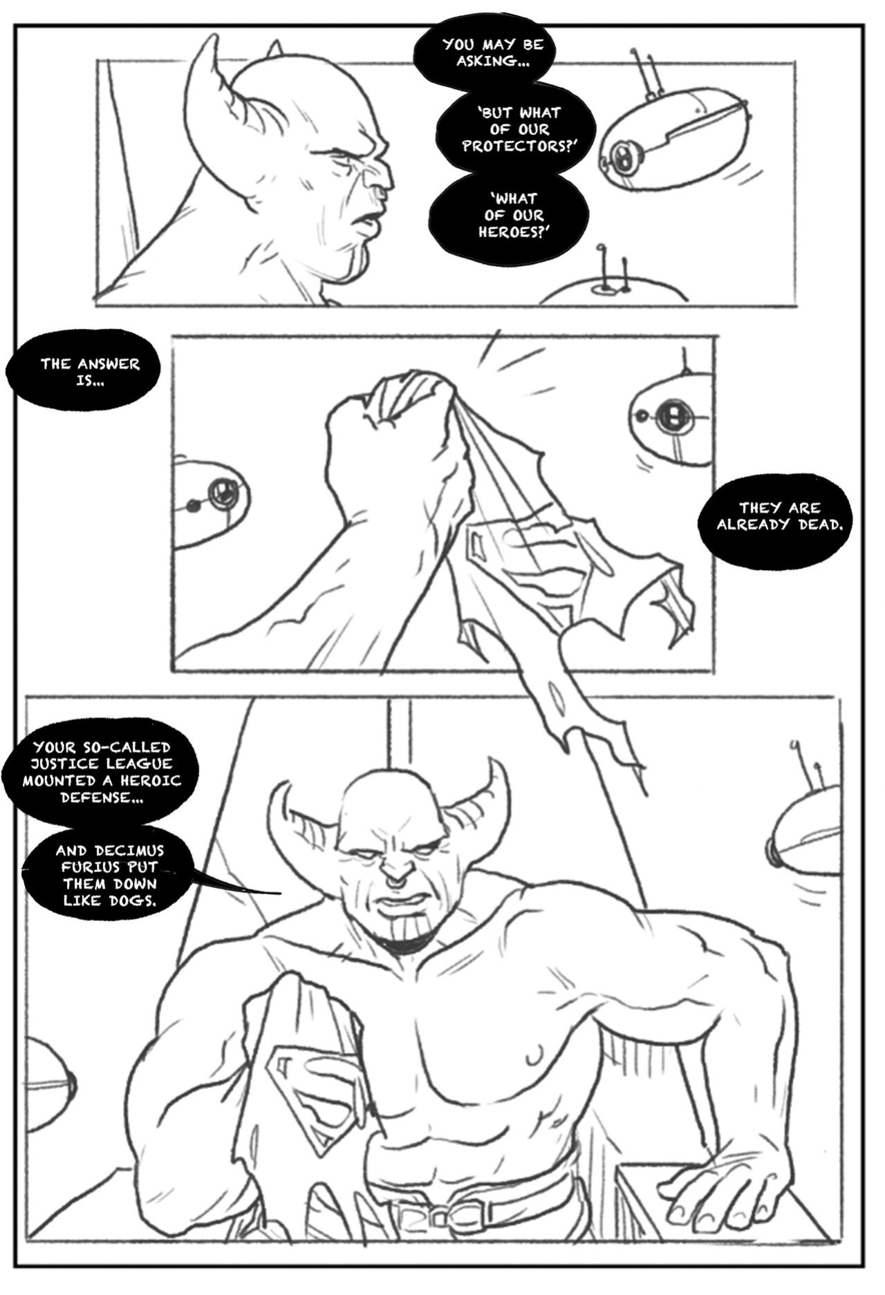 Power Girl Decimated