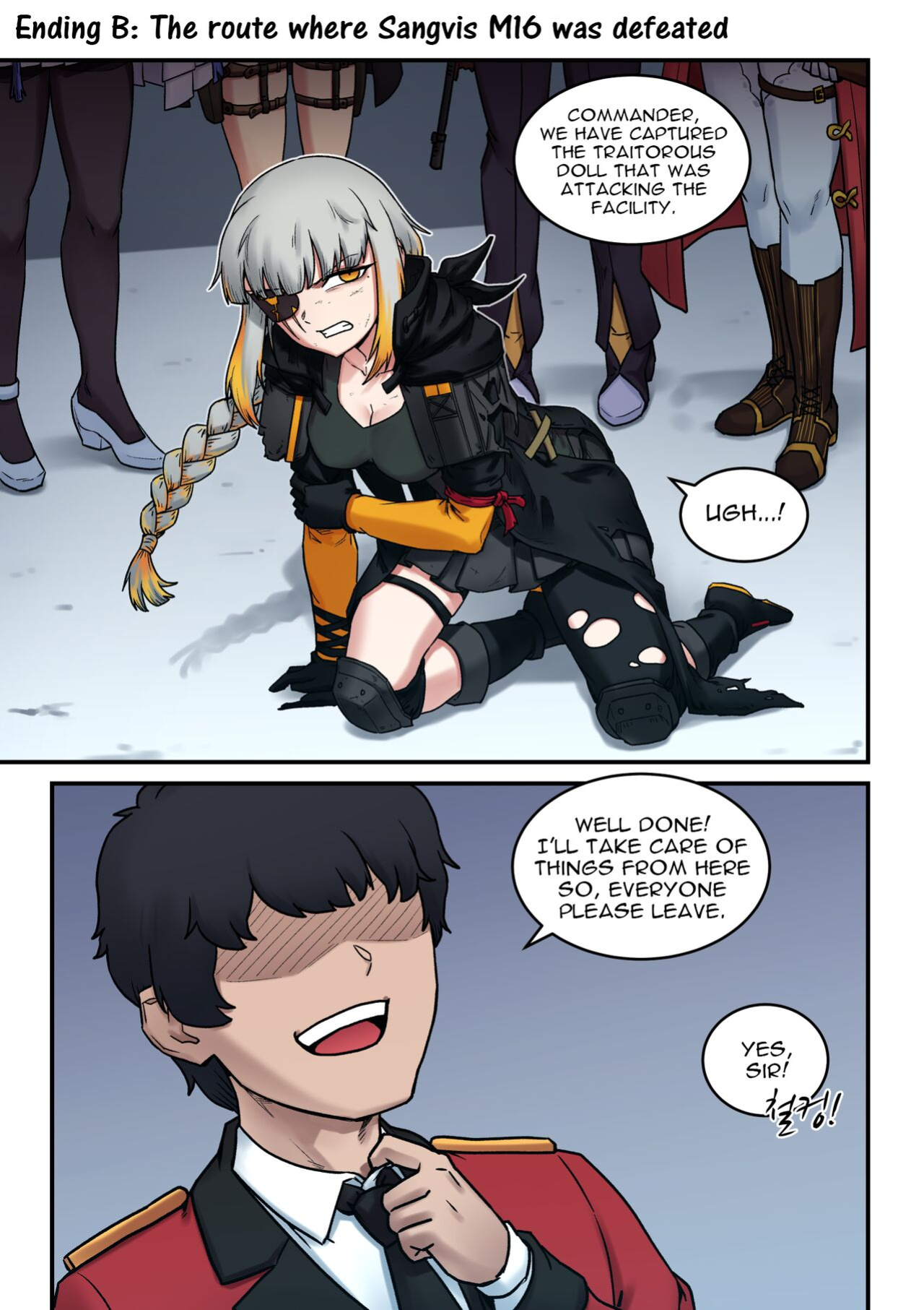 [Mackgee] Sangvis M16 - Ending B (Girls' Frontline)