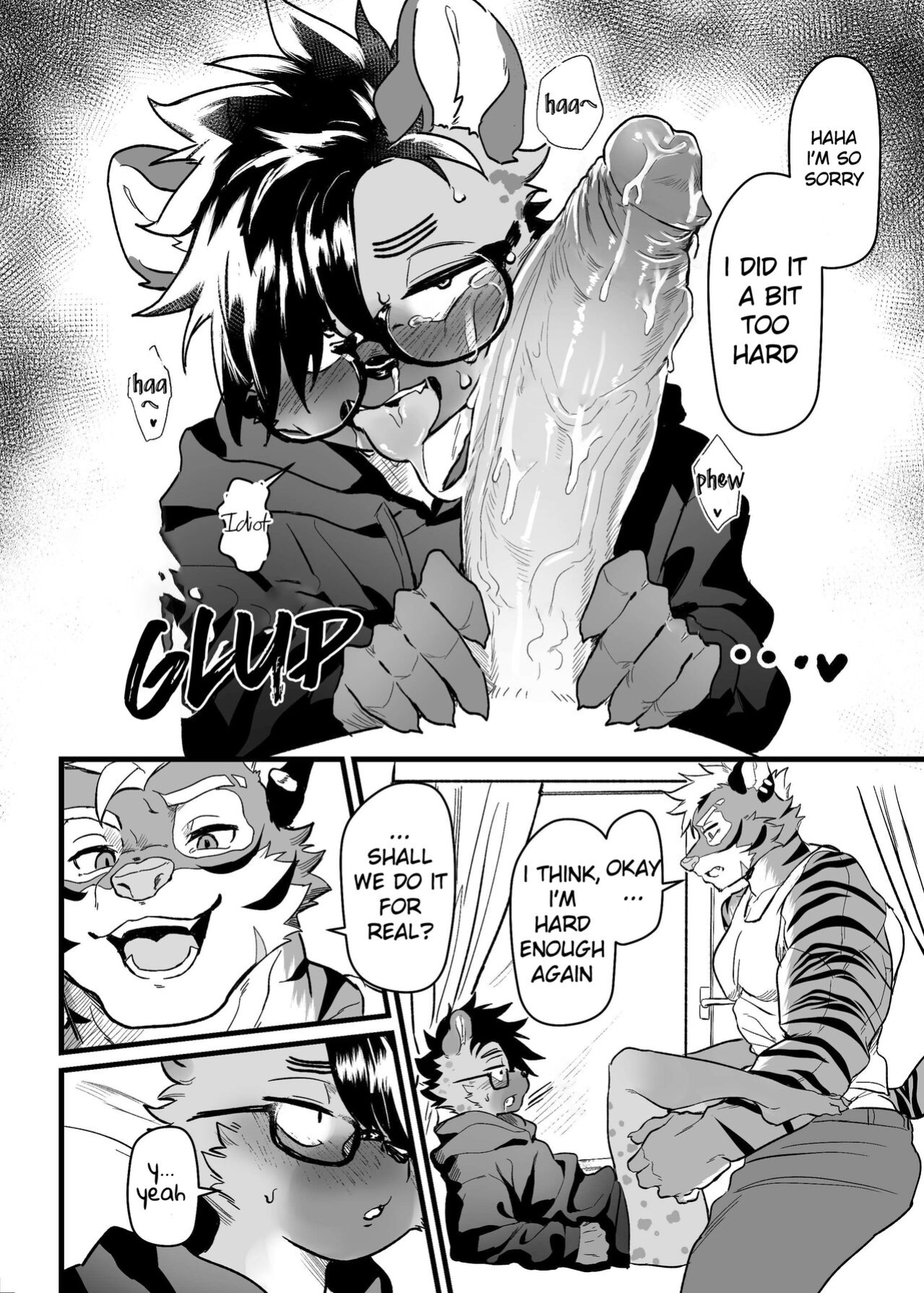 [HARD DROP (Mada Tarou)] SIZE DIFFERENCE [ENG] [DECENSORED] INCOMPLETED