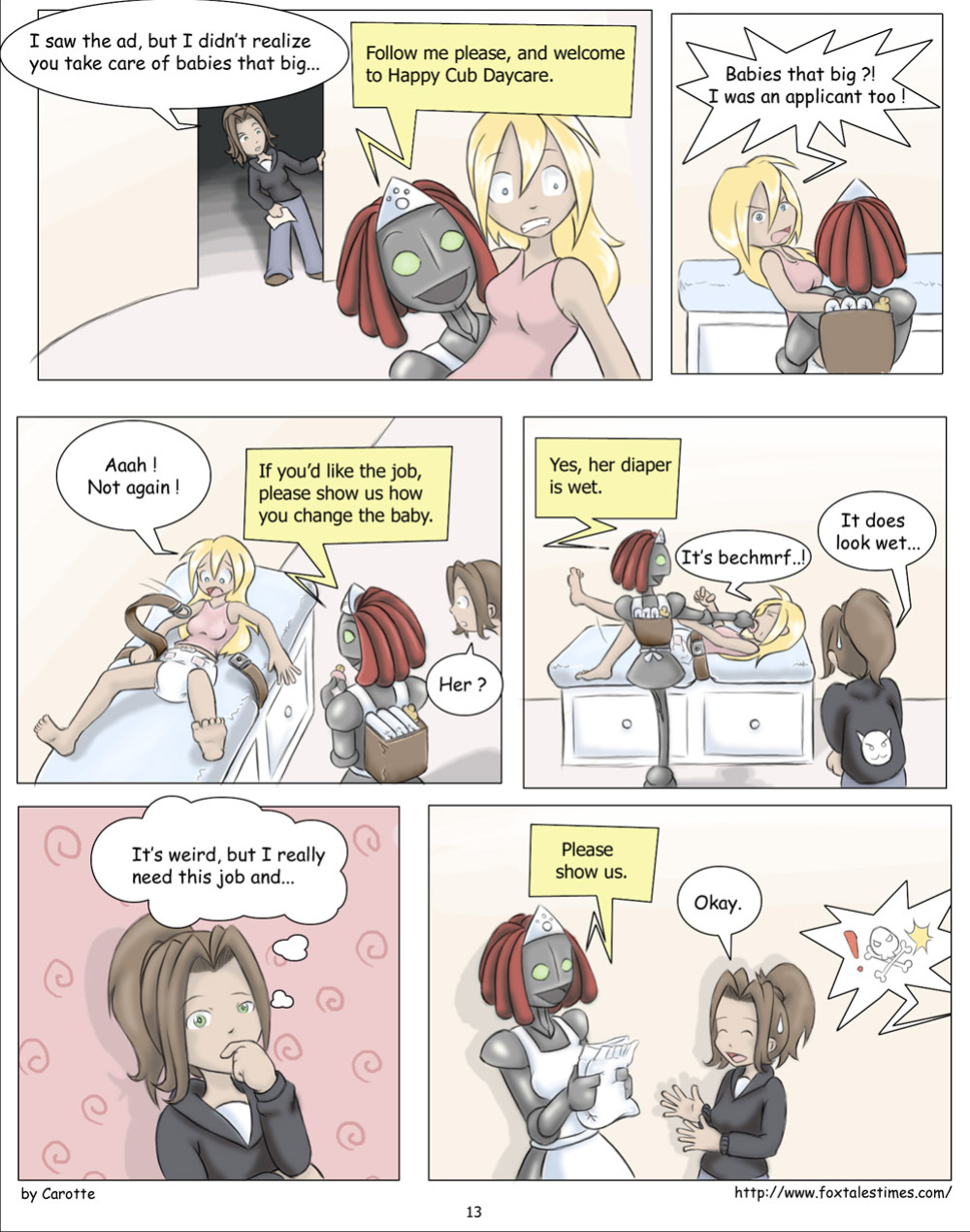 [Carotte - ThePaddedRoom] The nursery machine - COMIC
